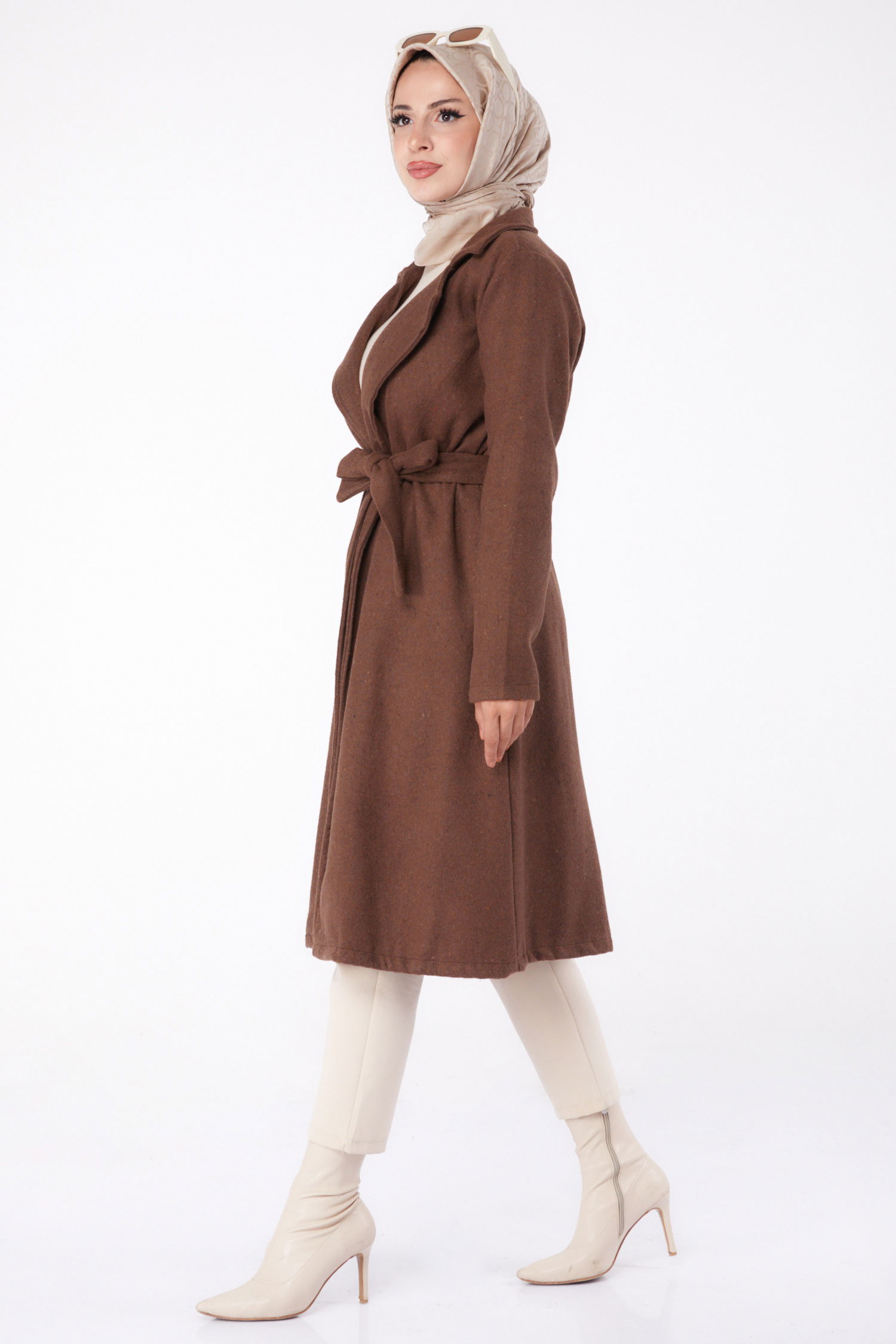 Kaşe Kaban Kahve - 13287 - 3