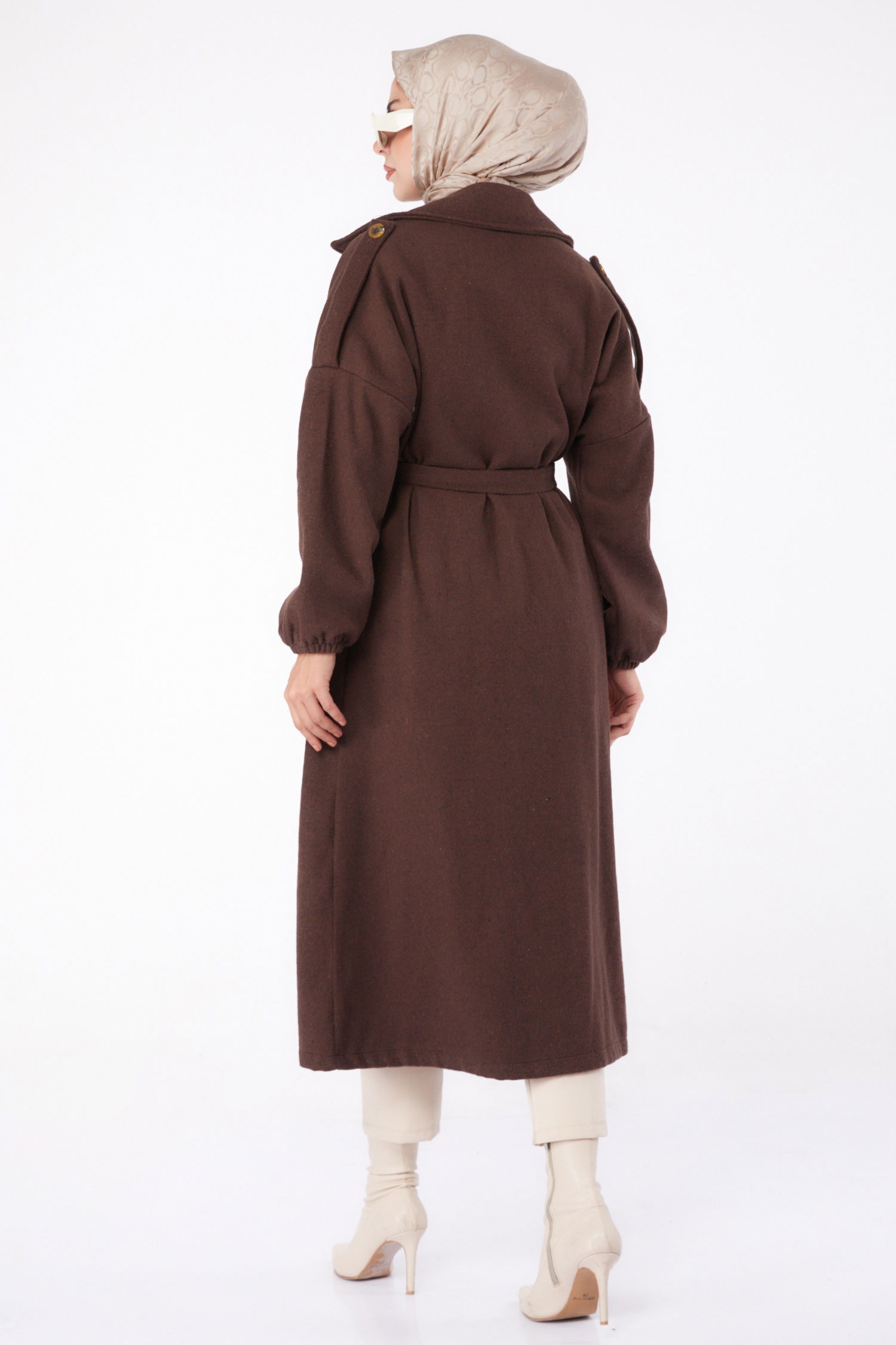 Kaşe Kaban Kahve - 13288 - 5