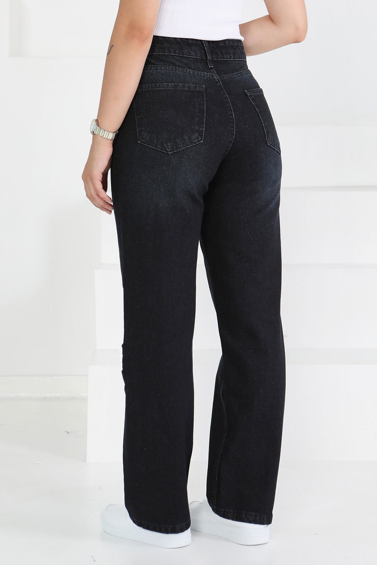 Bol Paça Kot Pantolon Antrasit - 25181 - TOFİSA