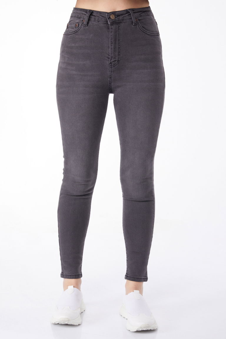 Dar Paça Kot Pantolon Antrasit - 25194 - TOFİSA