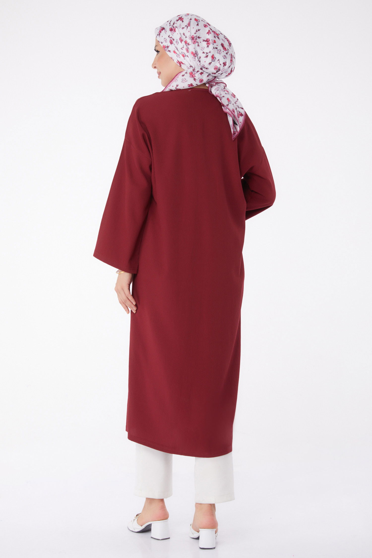 Hırka Bordo - 13236 - 5