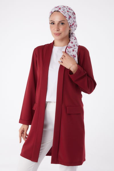 Hırka Bordo - 13260 