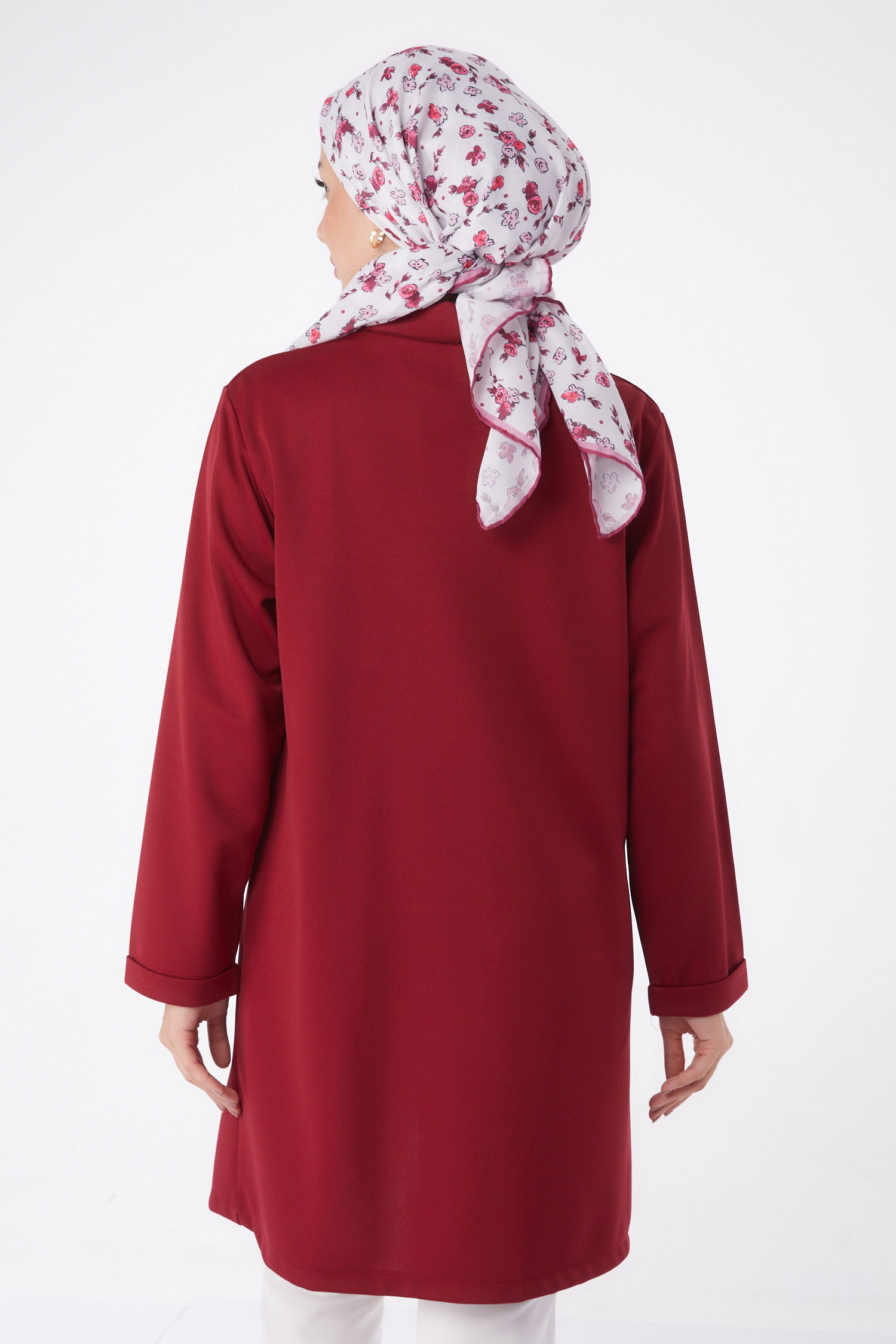 Hırka Bordo - 13260 - 4