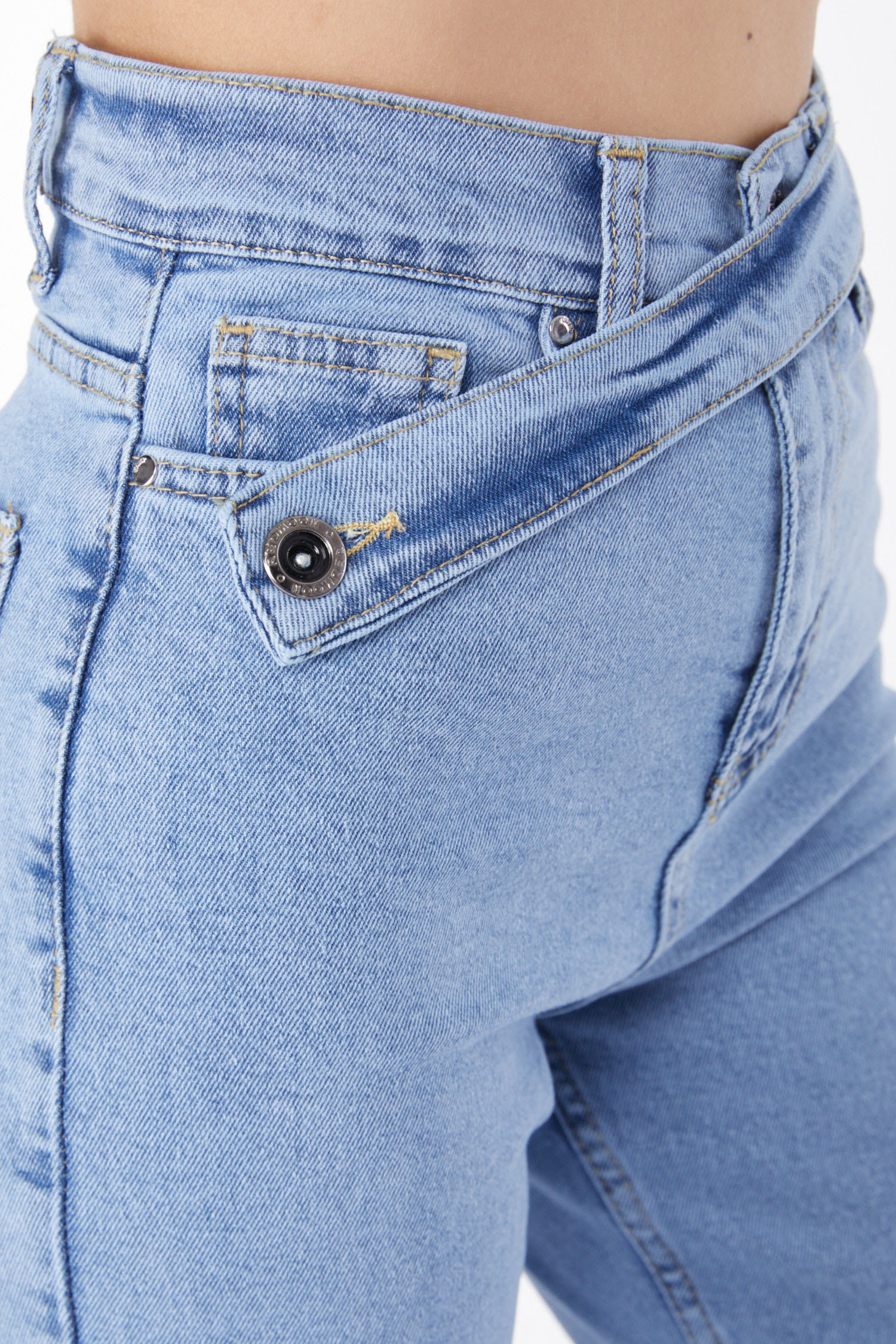 Kot Pantolon Buz Mavi - 25012 - 5