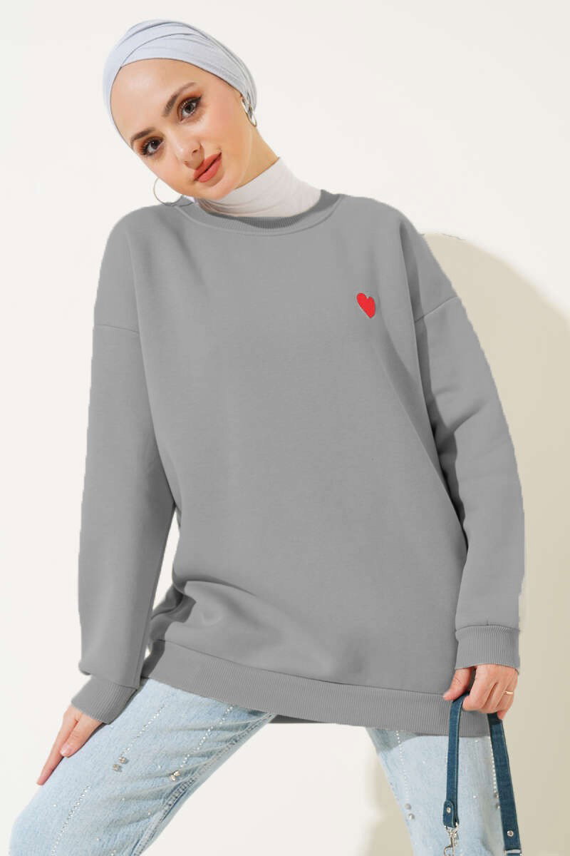 Kalpli Tunik Füme - 26660 - 1
