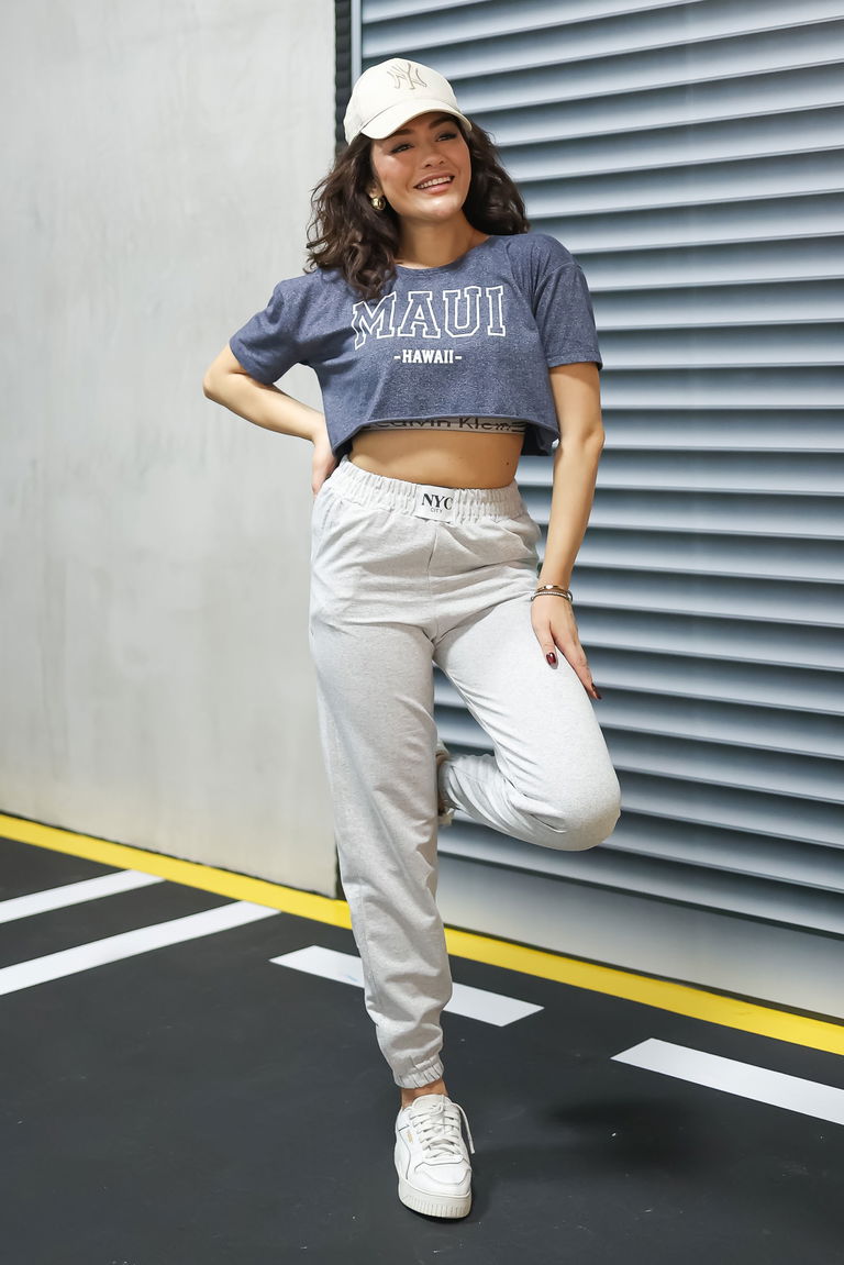 Eşofman Altı Gri - 26570 - TOFİSA