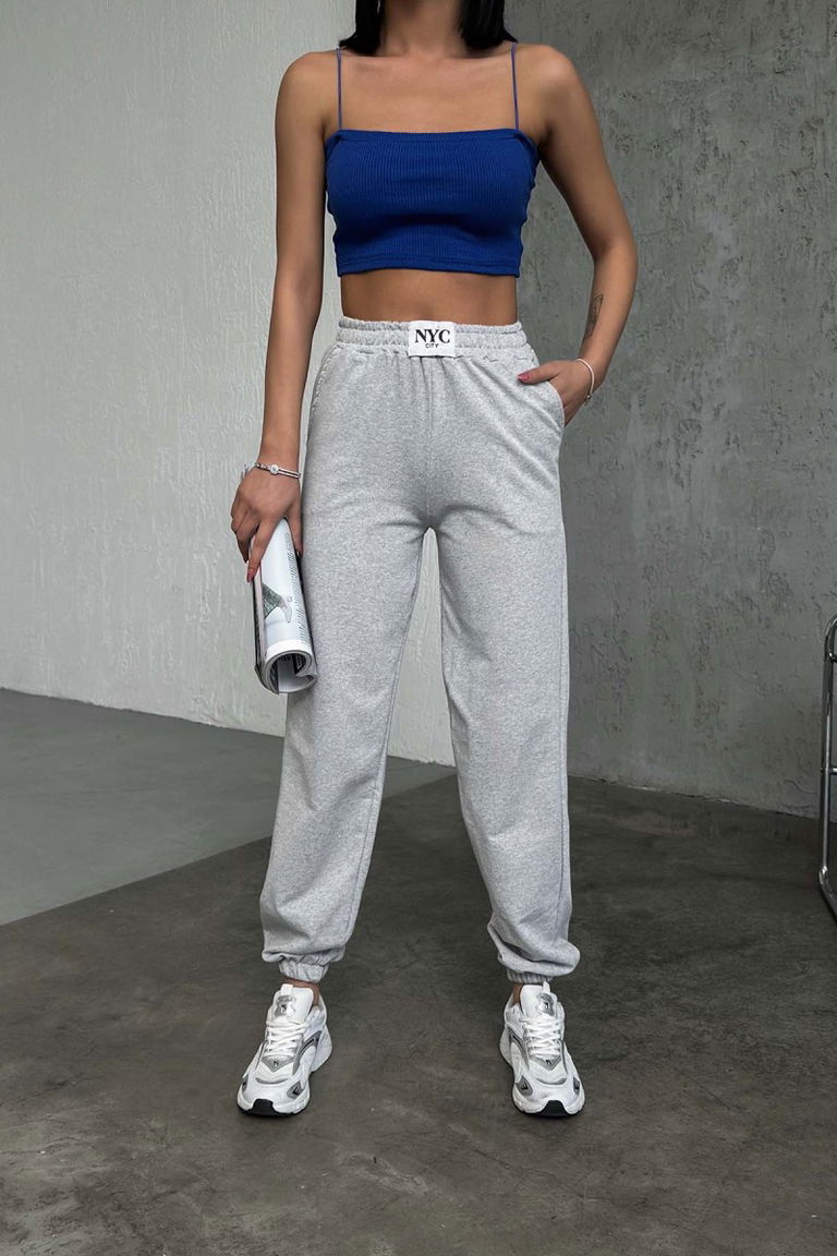 Eşofman Altı Gri - 26570 - TOFİSA