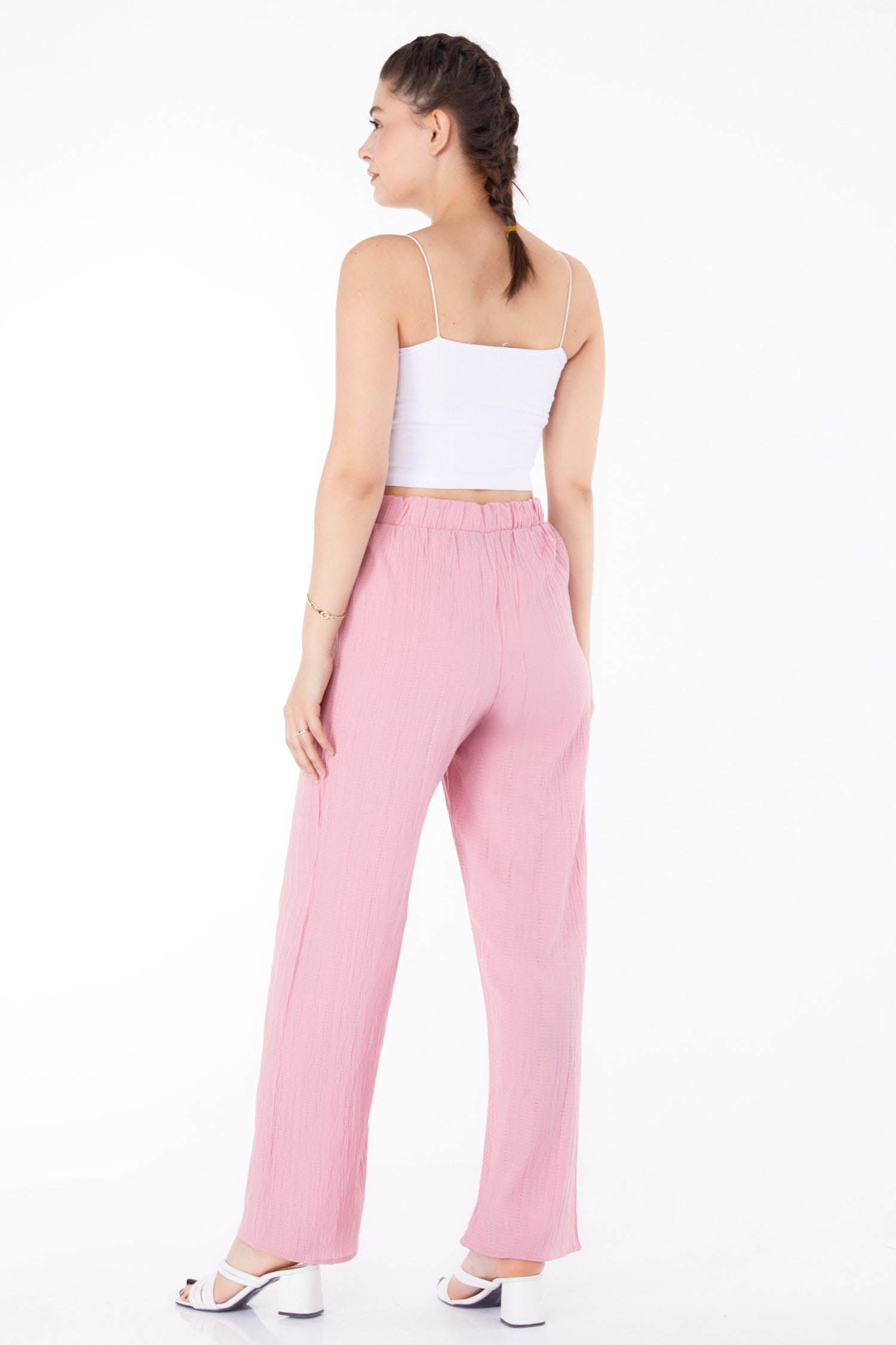 Salaş Pantolon Gül - 25627 - 4