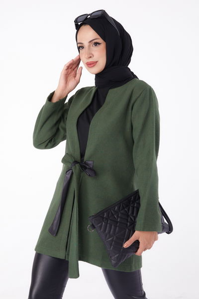Kaşe Ceket Haki - 13286 