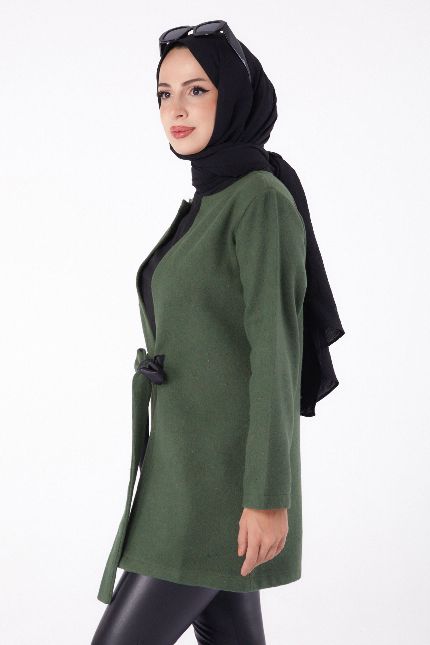 Kaşe Ceket Haki - 13286 - 3