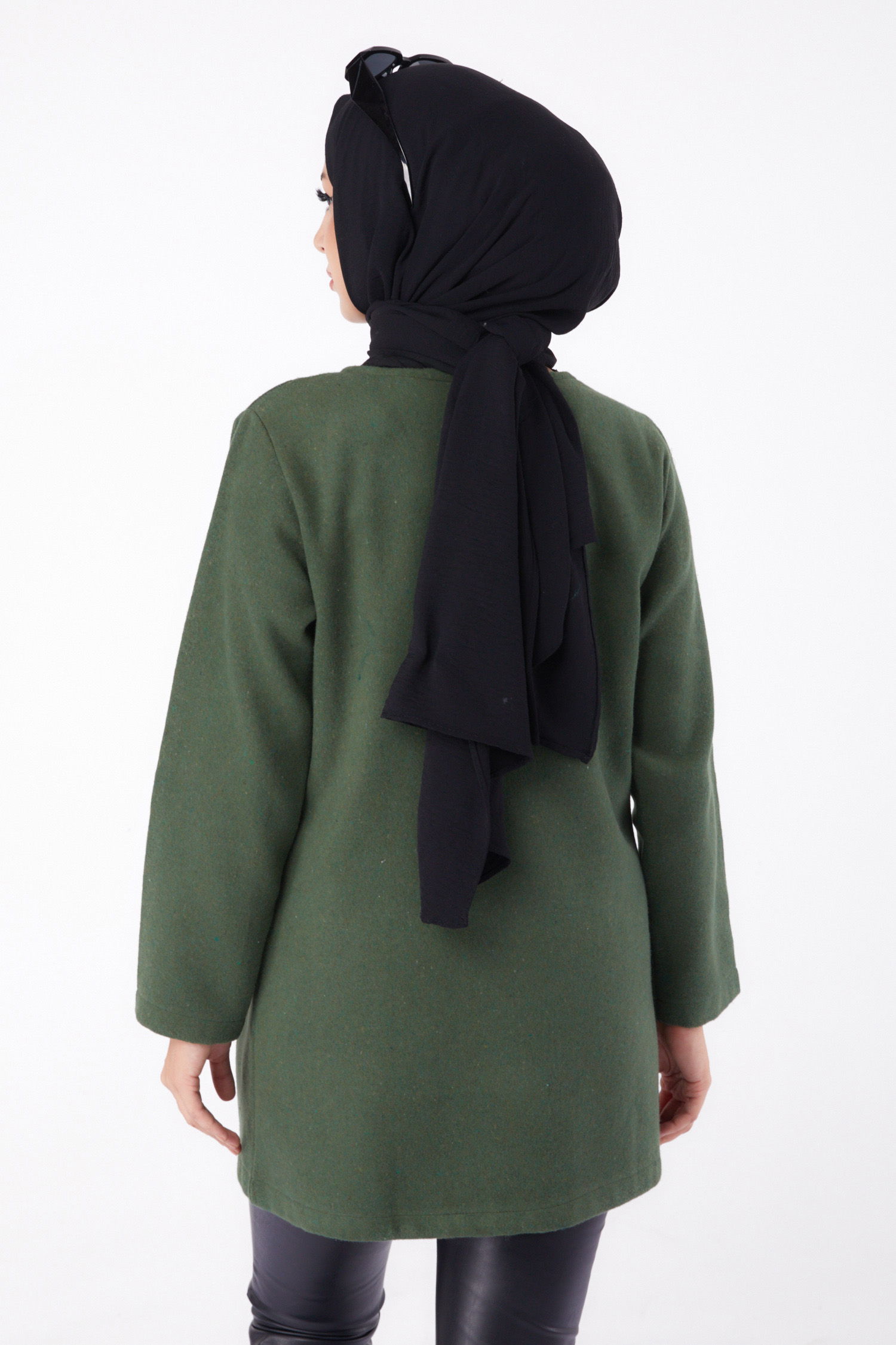 Kaşe Ceket Haki - 13286 - 4