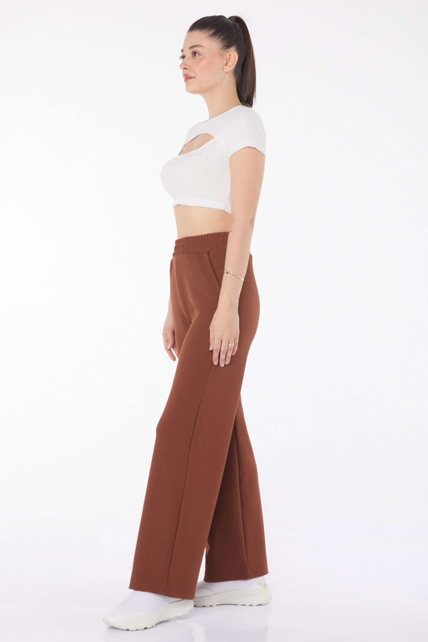 Cepli Bol Pantolon Kahve - 25796 - 3