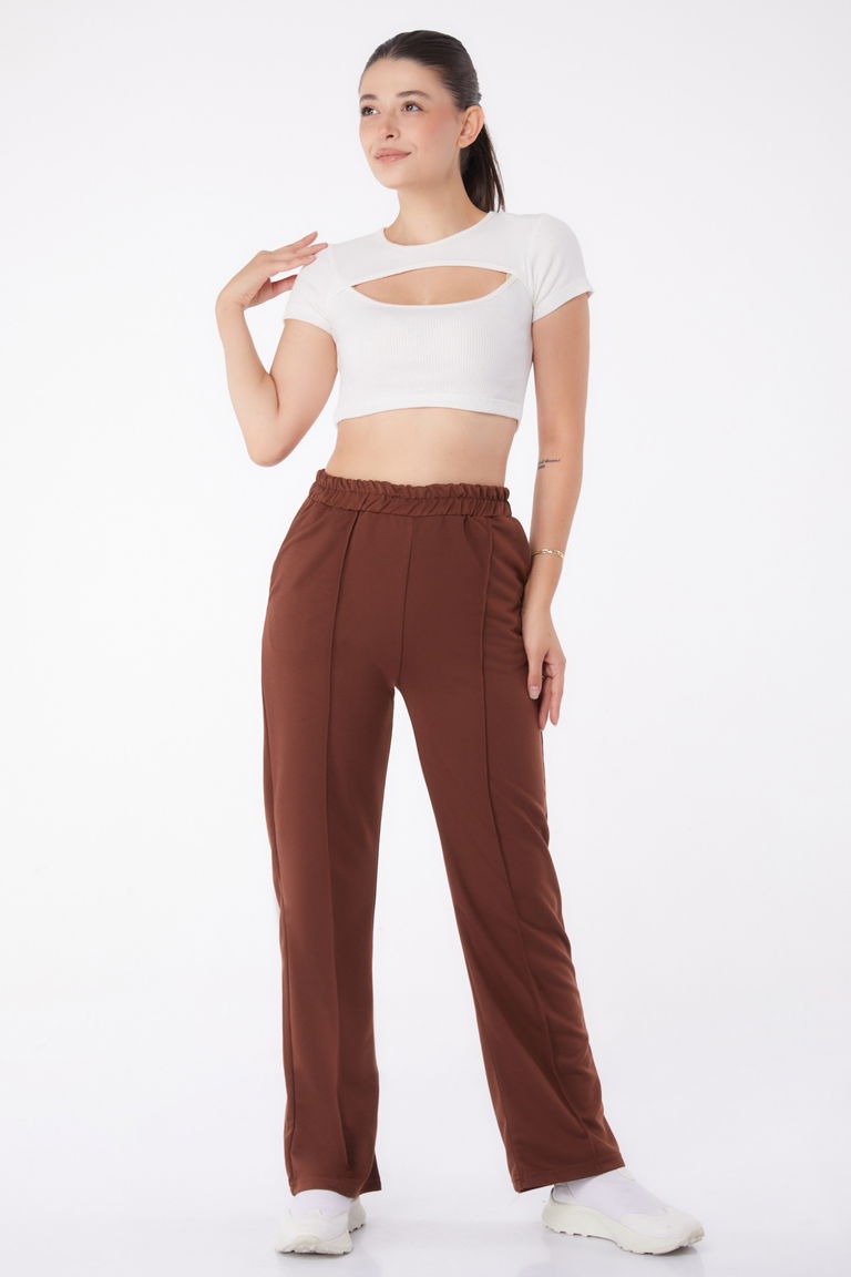 Eşofman Altı Kahve - 13258 - TOFİSA