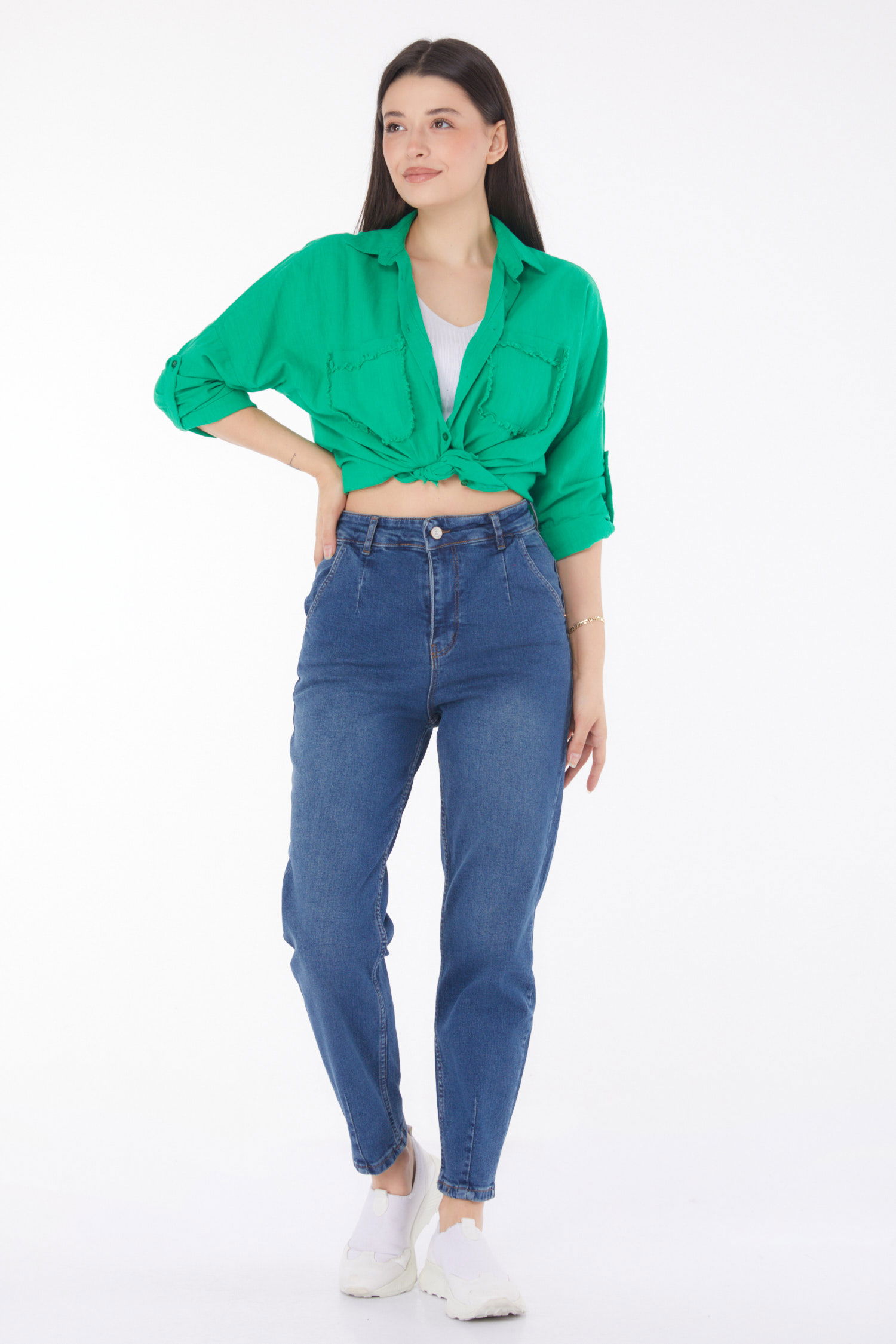 Kot Pantolon Koyu Mavi - 25743 - 1