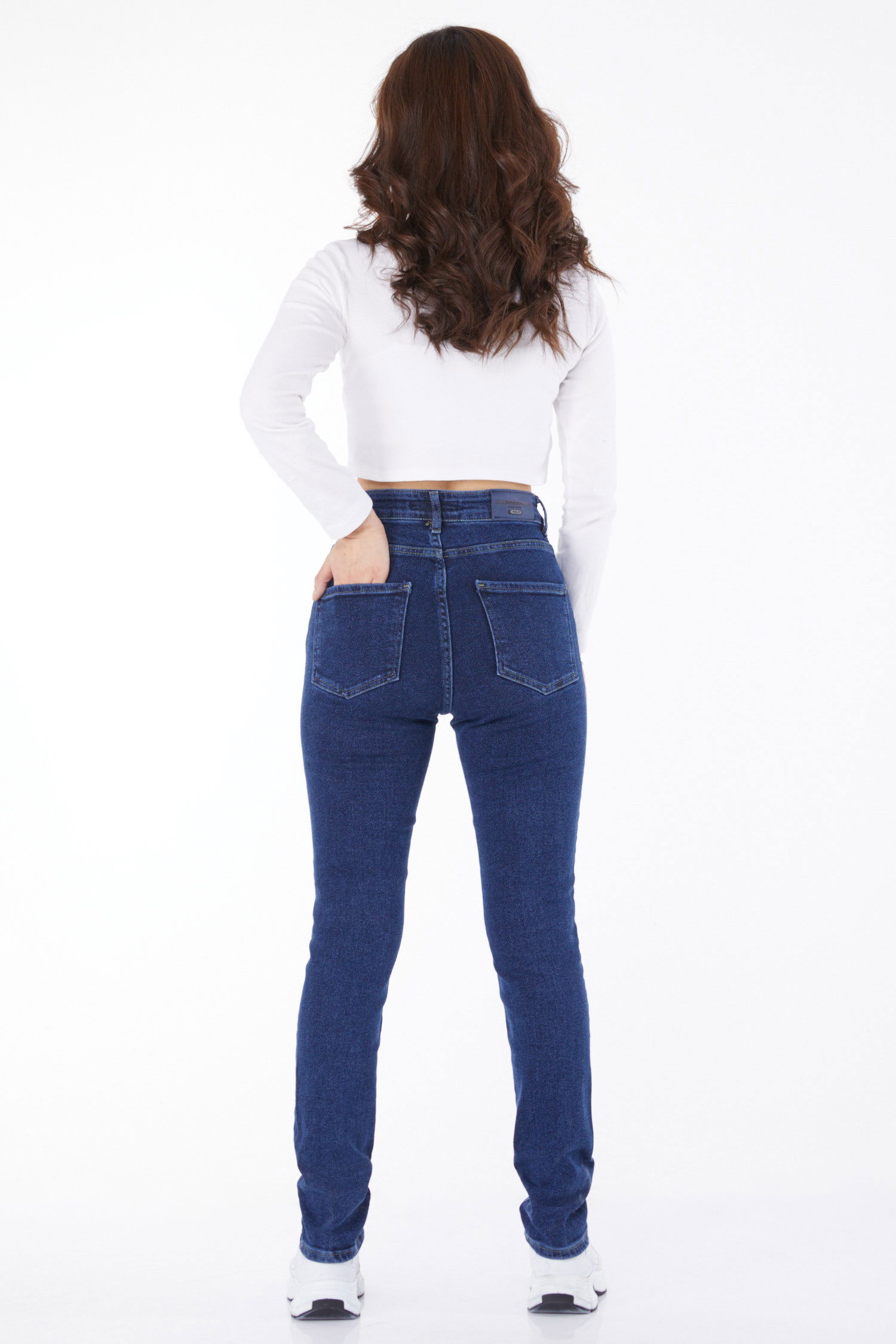 Dar Paça Kot Pantolon Lacivert - 24915 - 4