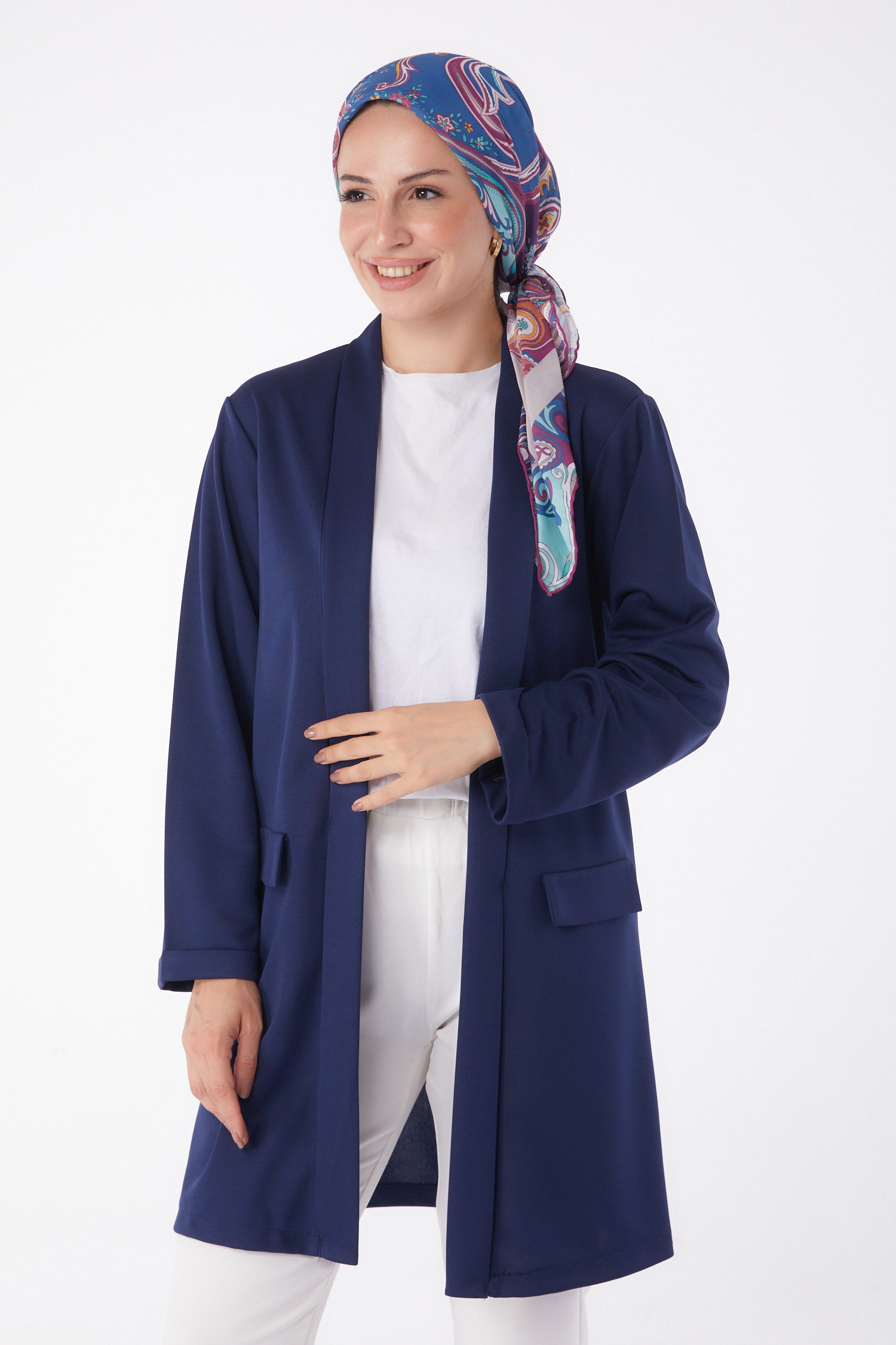 Hırka Lacivert - 13260 - 2