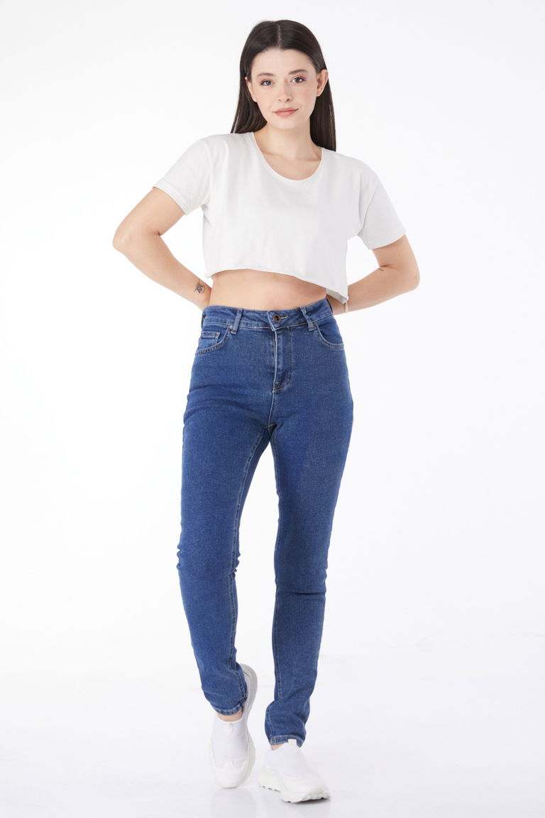 Kot Pantolon Mavi - 25062 - TOFİSA