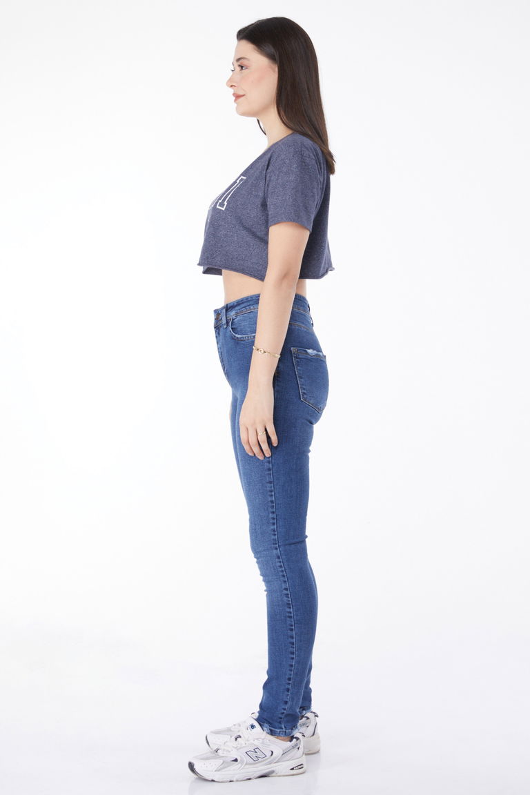 Kot Pantolon Mavi - 25093 - TOFİSA