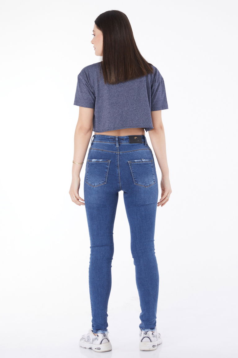 Kot Pantolon Mavi - 25093 - TOFİSA