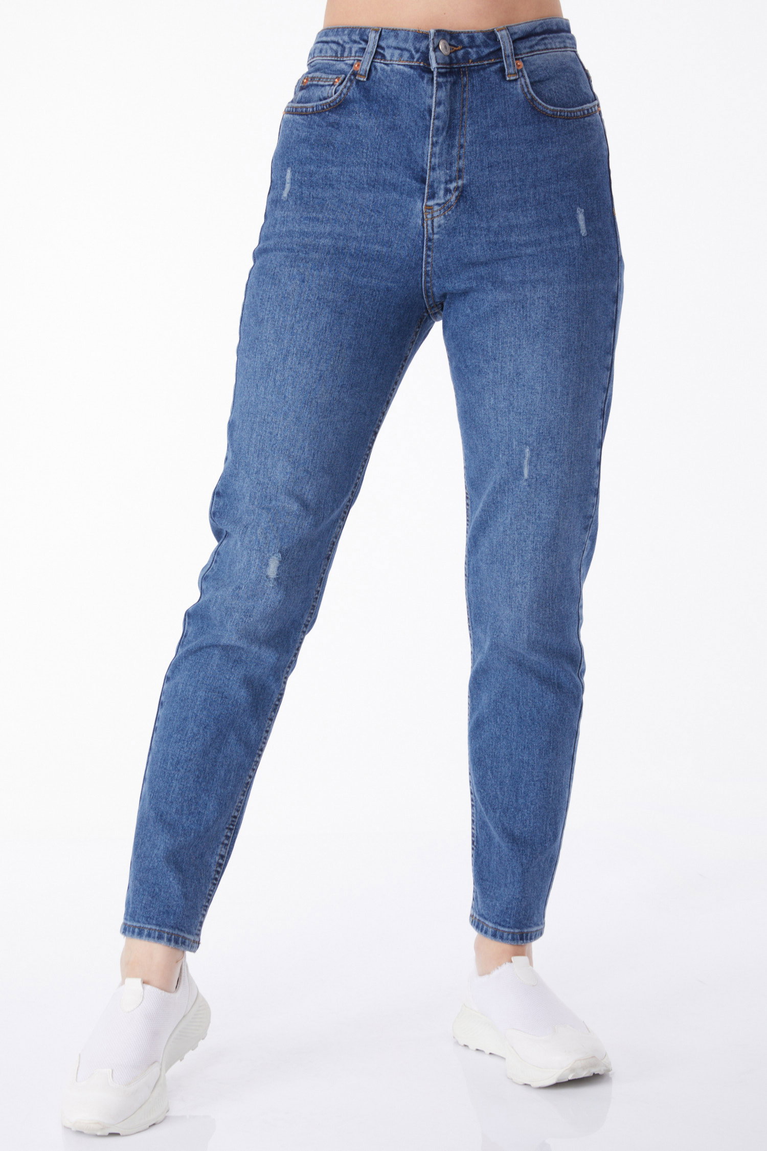 Mam Jeans Kot Pantolon Mavi - 50005 - 3