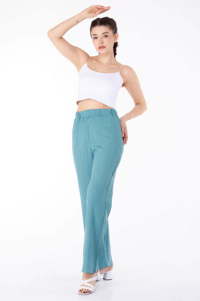 Salaş Pantolon Mint - 25627 