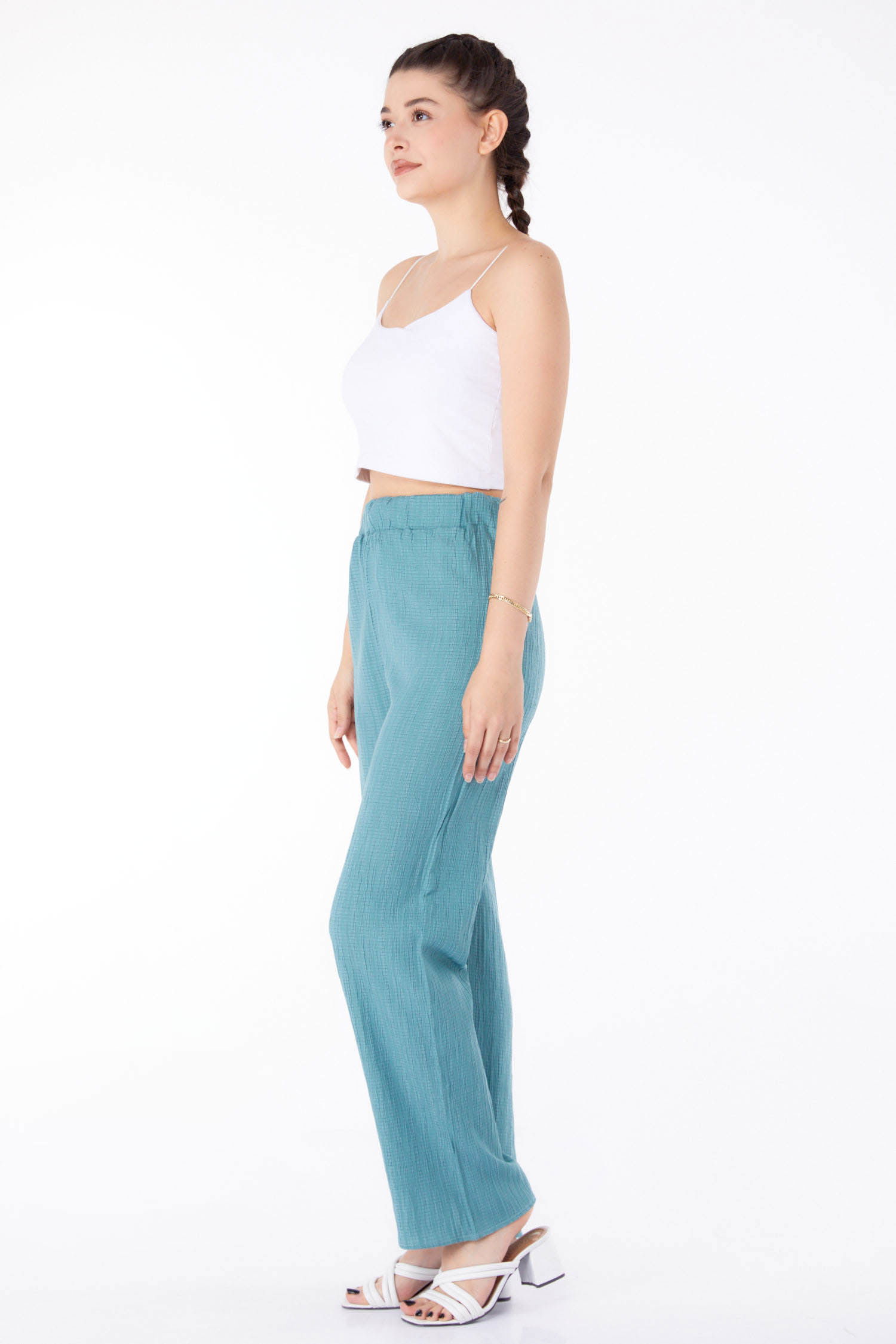 Salaş Pantolon Mint - 25627 - 3