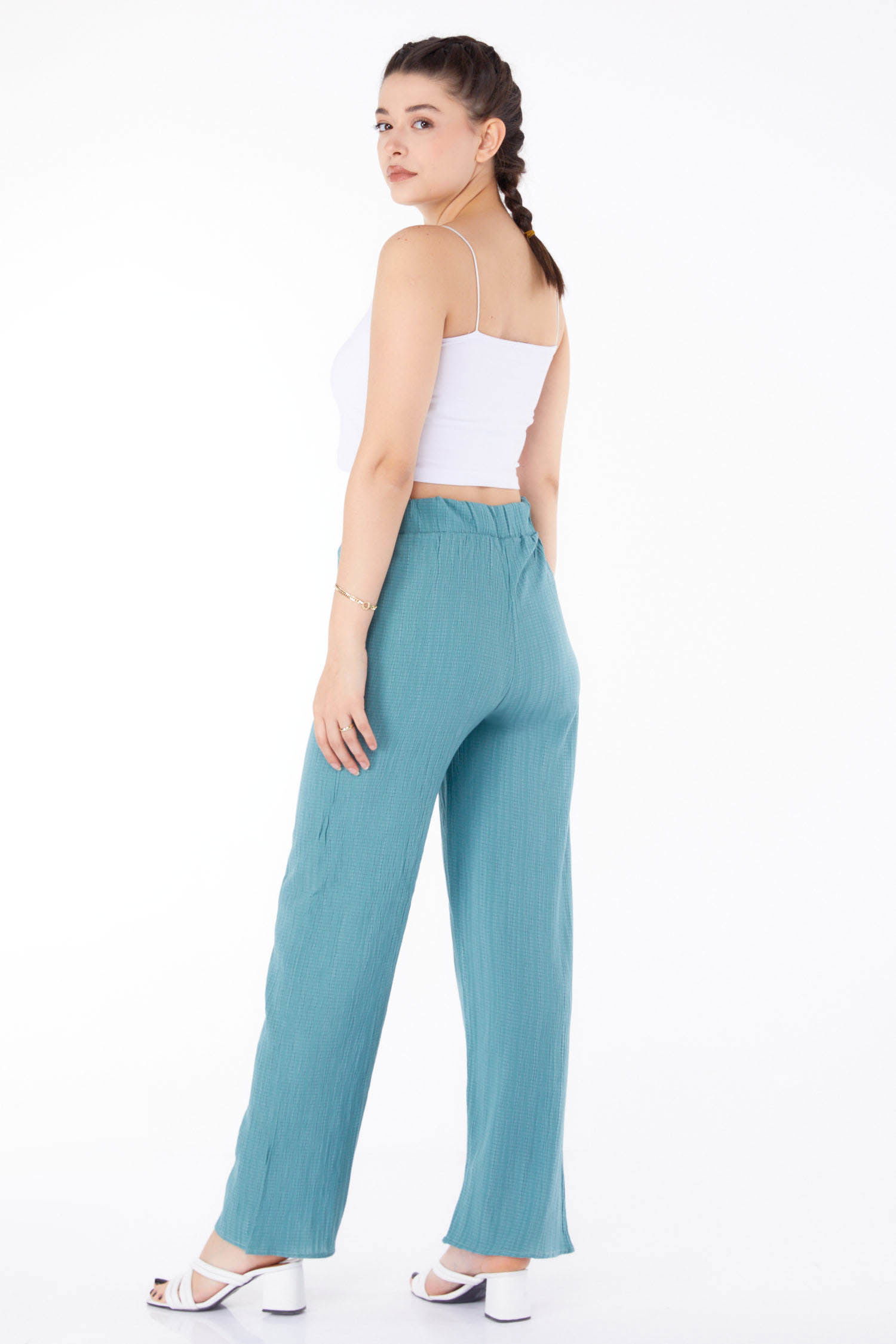 Salaş Pantolon Mint - 25627 - 4