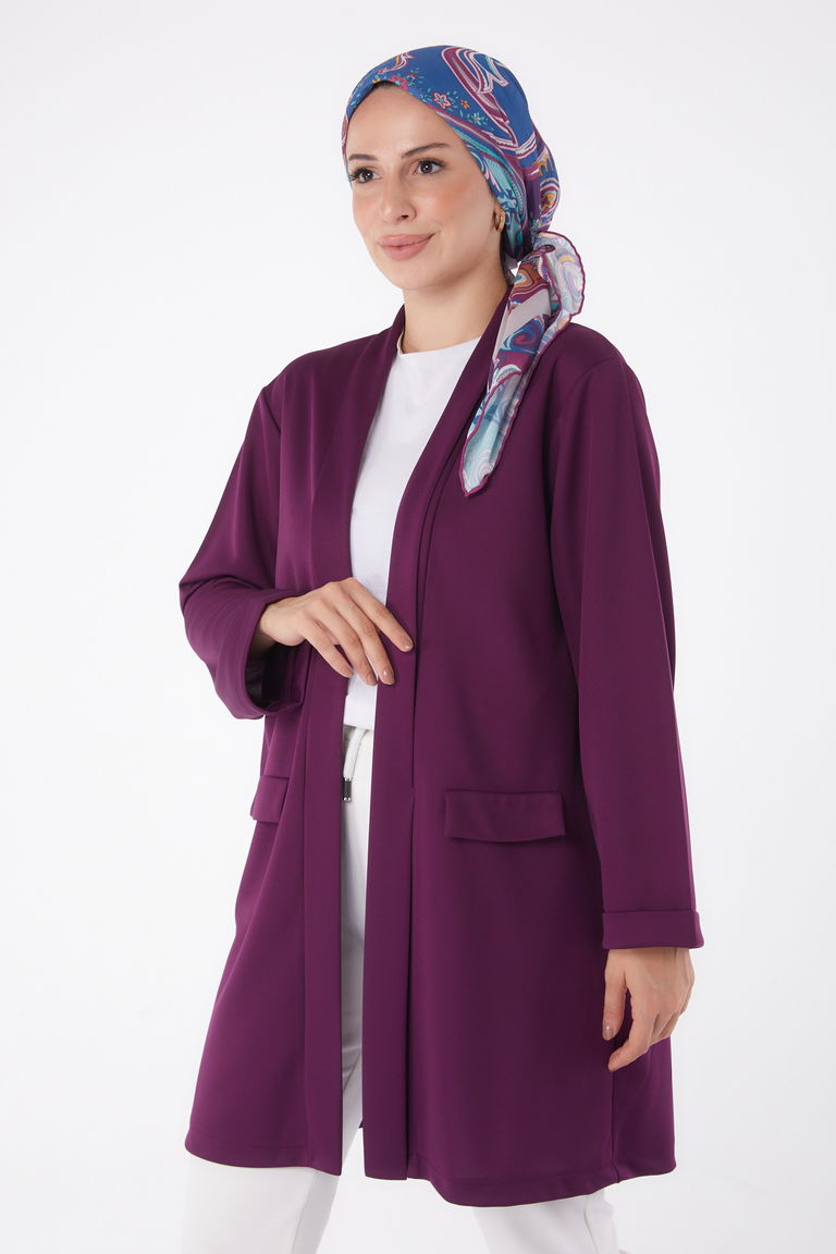 Hırka Mor - 13260 - TOFİSA