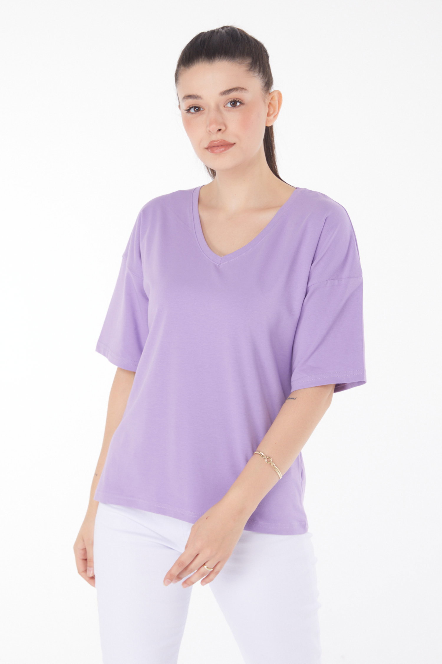 T-Shirt Mor - 25848 - 1