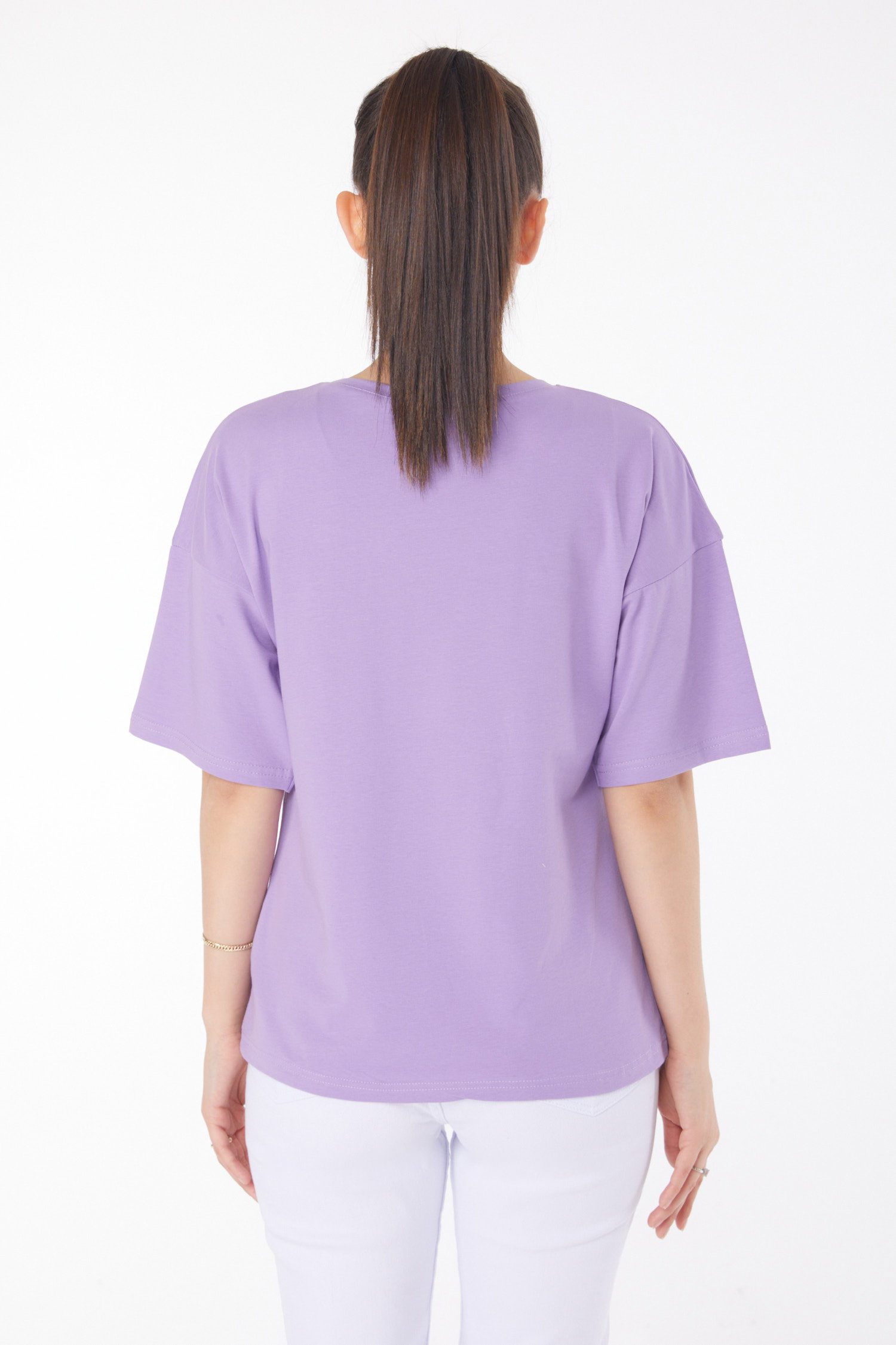 T-Shirt Mor - 25848 - 5