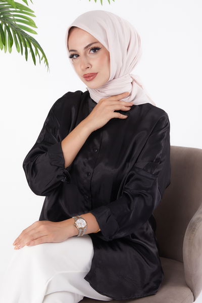 Piliseli Eşarp Pudra - 26147 