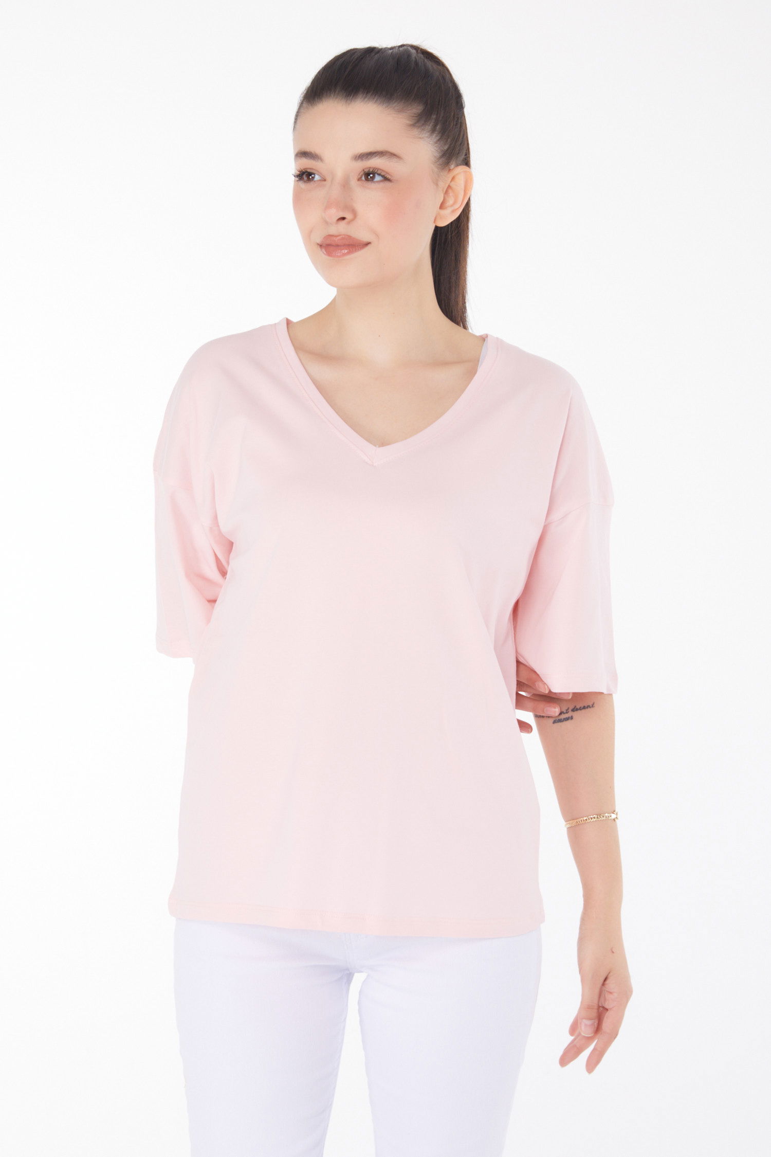 T-Shirt Pudra - 25848 - 1