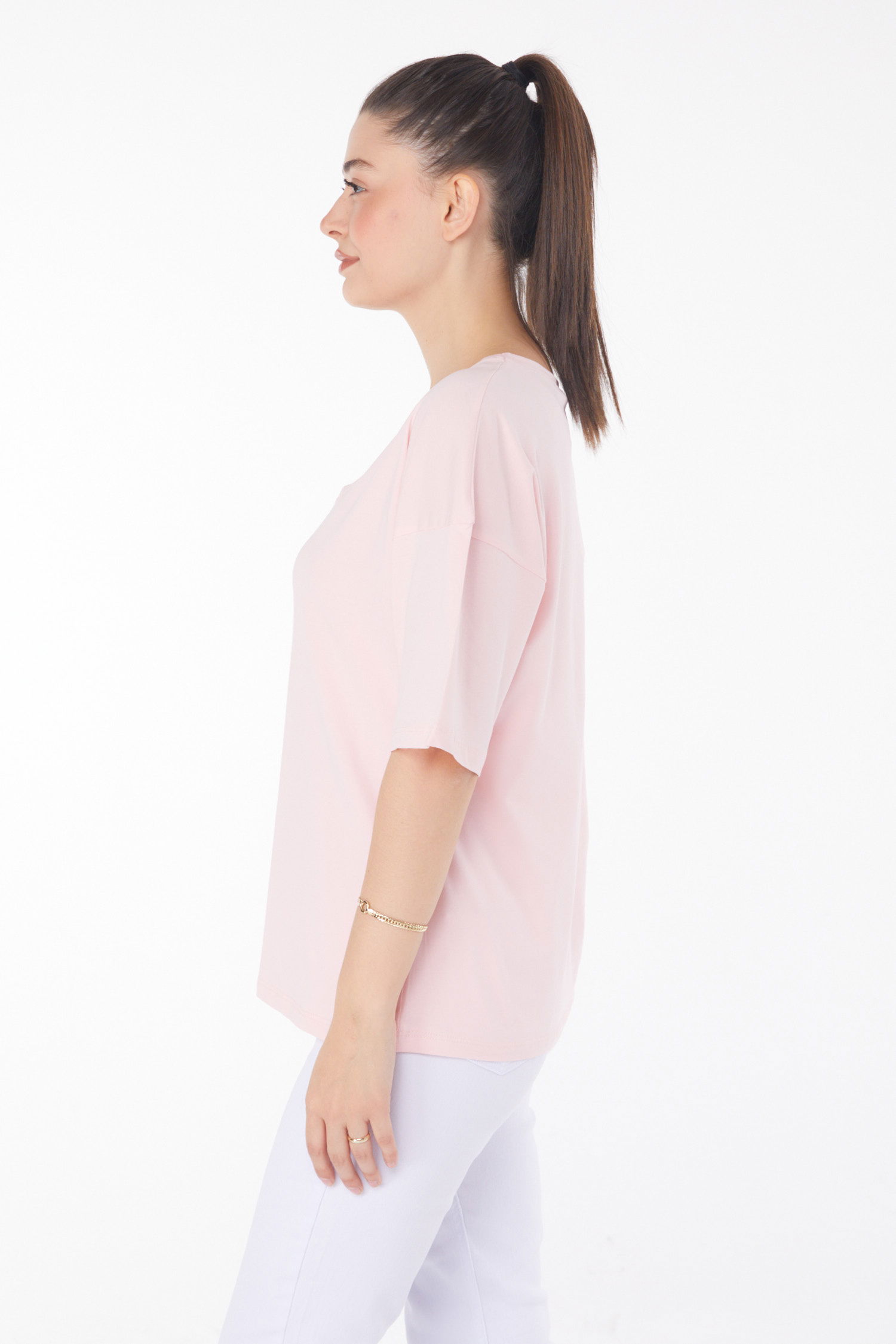 T-Shirt Pudra - 25848 - 4