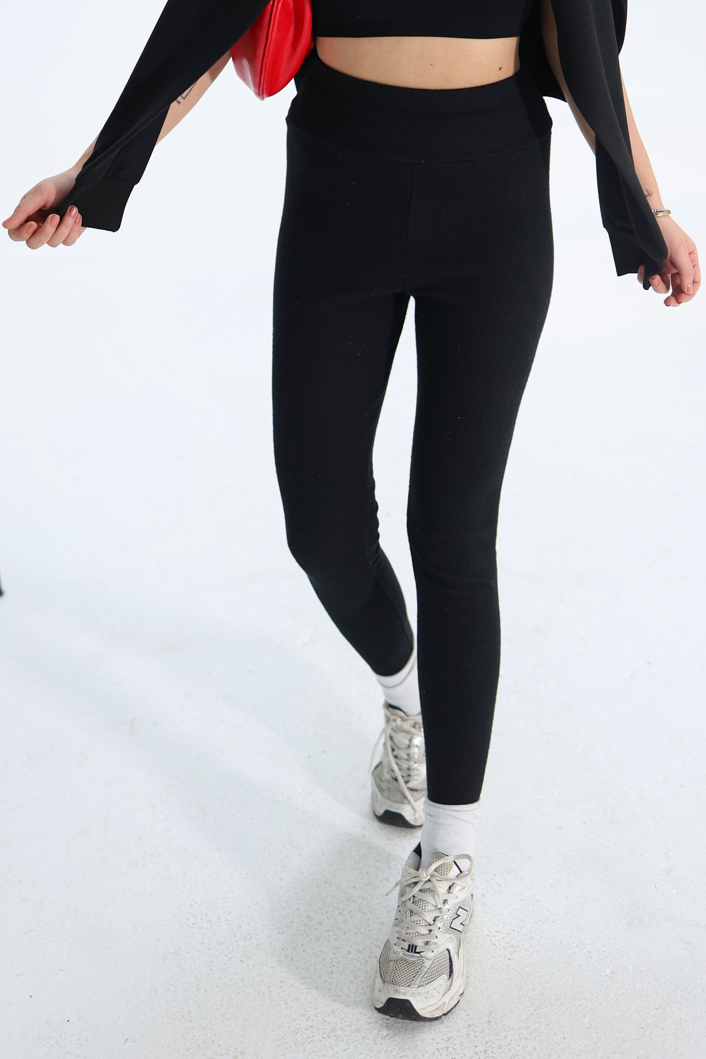 Fitilli Tayt Siyah - 26539 - 4