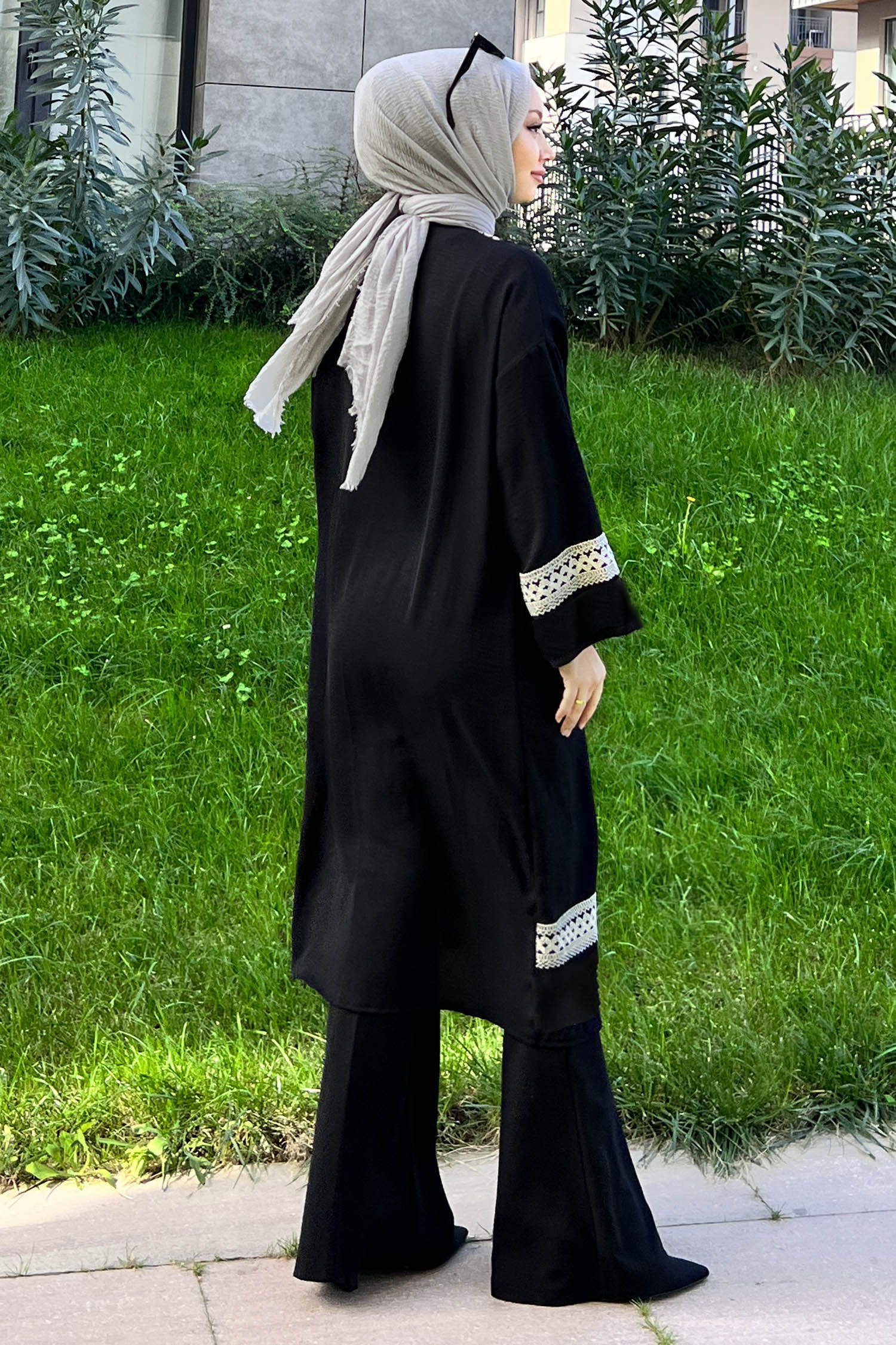 Kimono Siyah - 13296 - 2