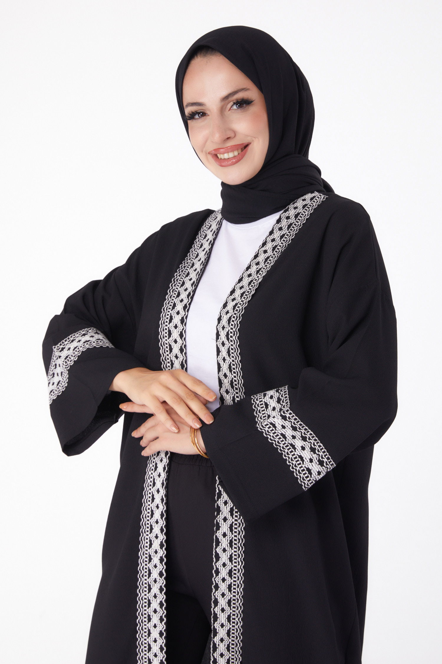 Kimono Siyah - 13296 - 5