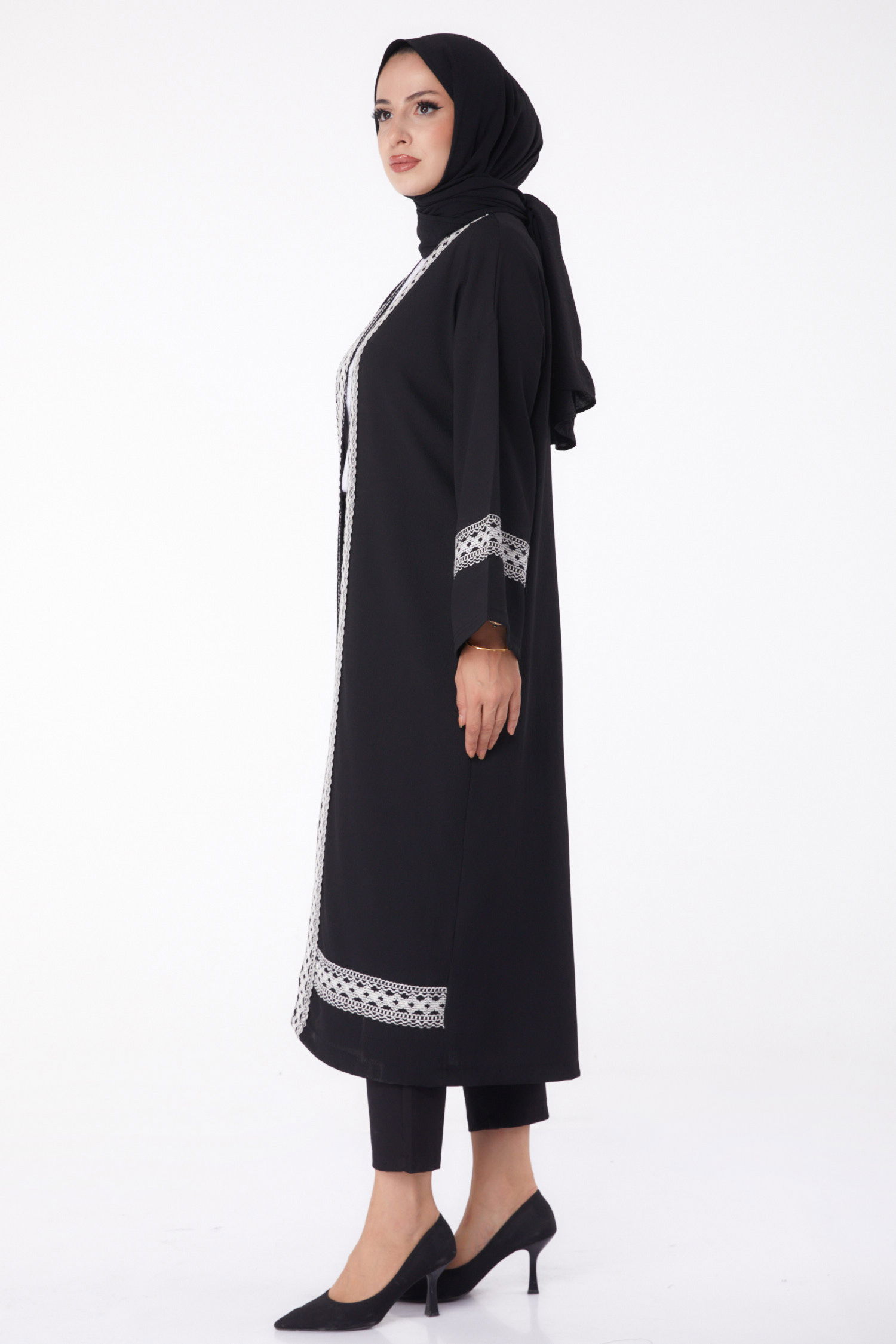 Kimono Siyah - 13296 - 6