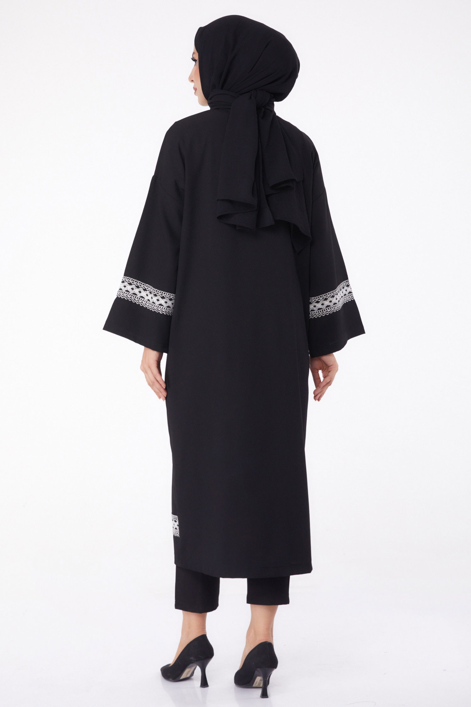 Kimono Siyah - 13296 - 7