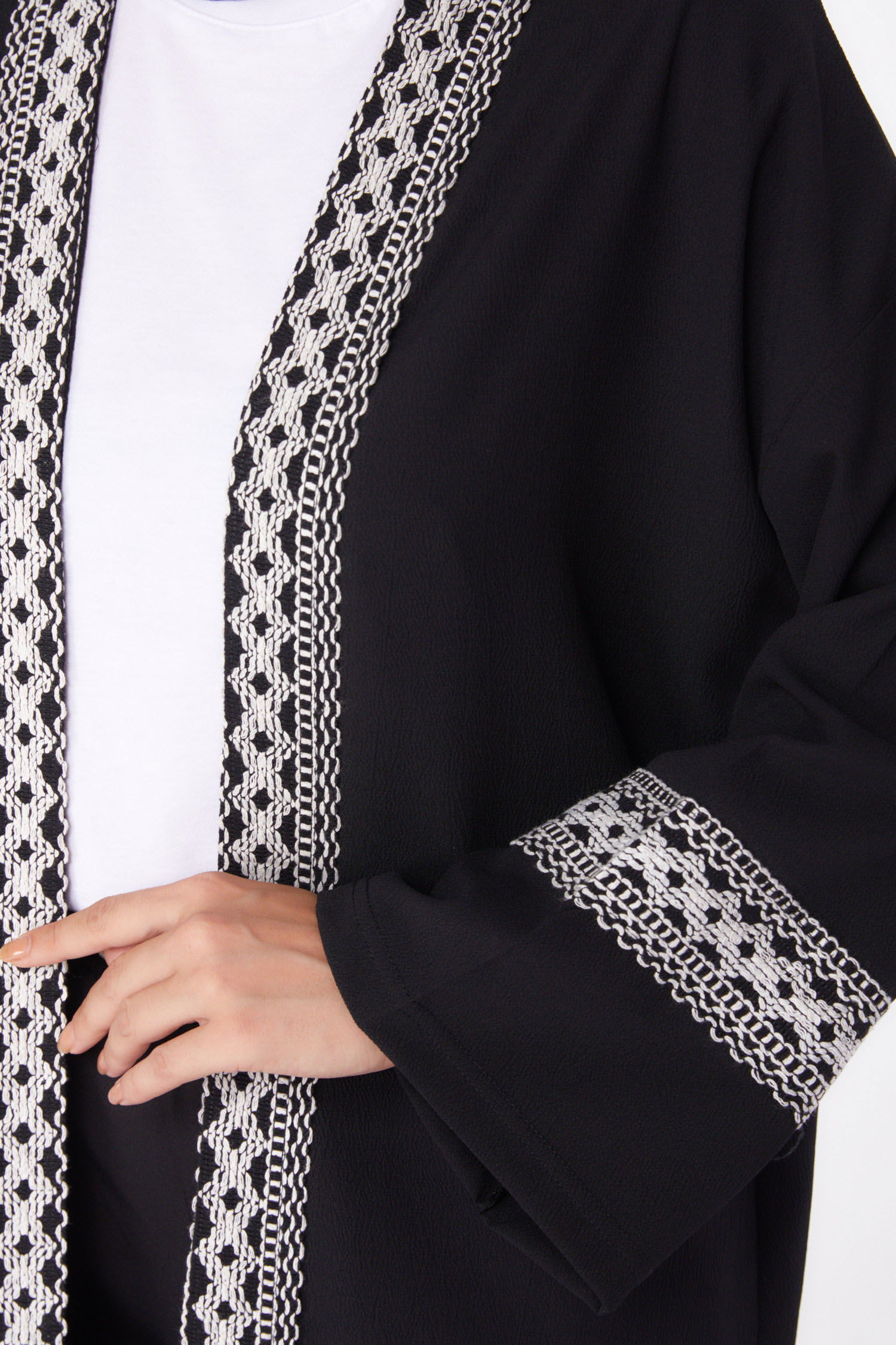 Kimono Siyah - 13296 - 8