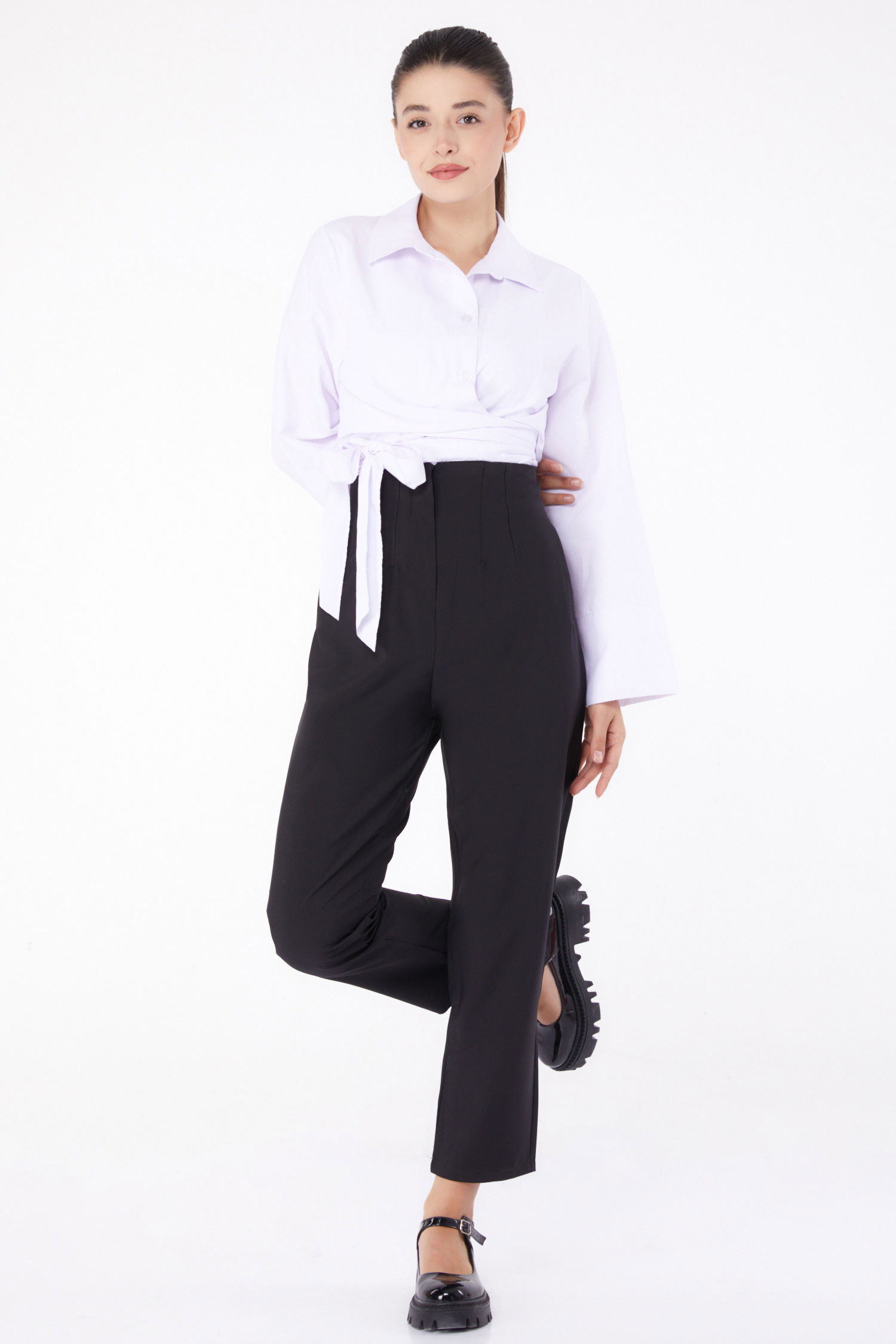 Klasik Pantolon Siyah - 26270 - 2