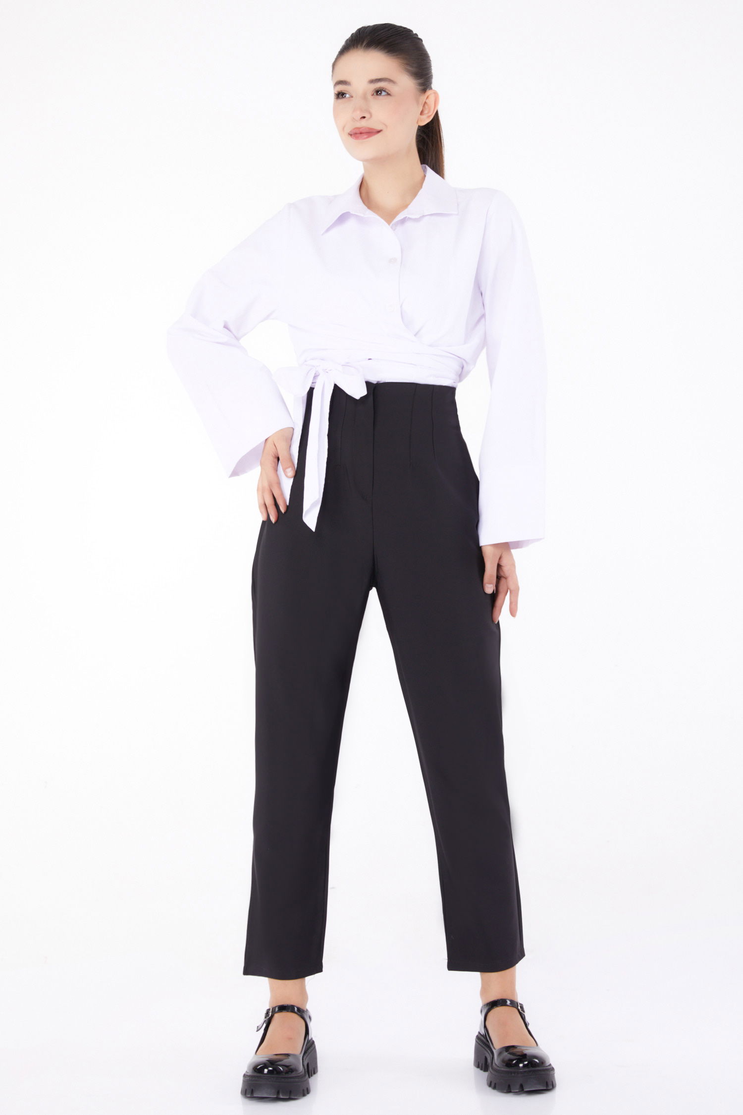 Klasik Pantolon Siyah - 26270 - 3