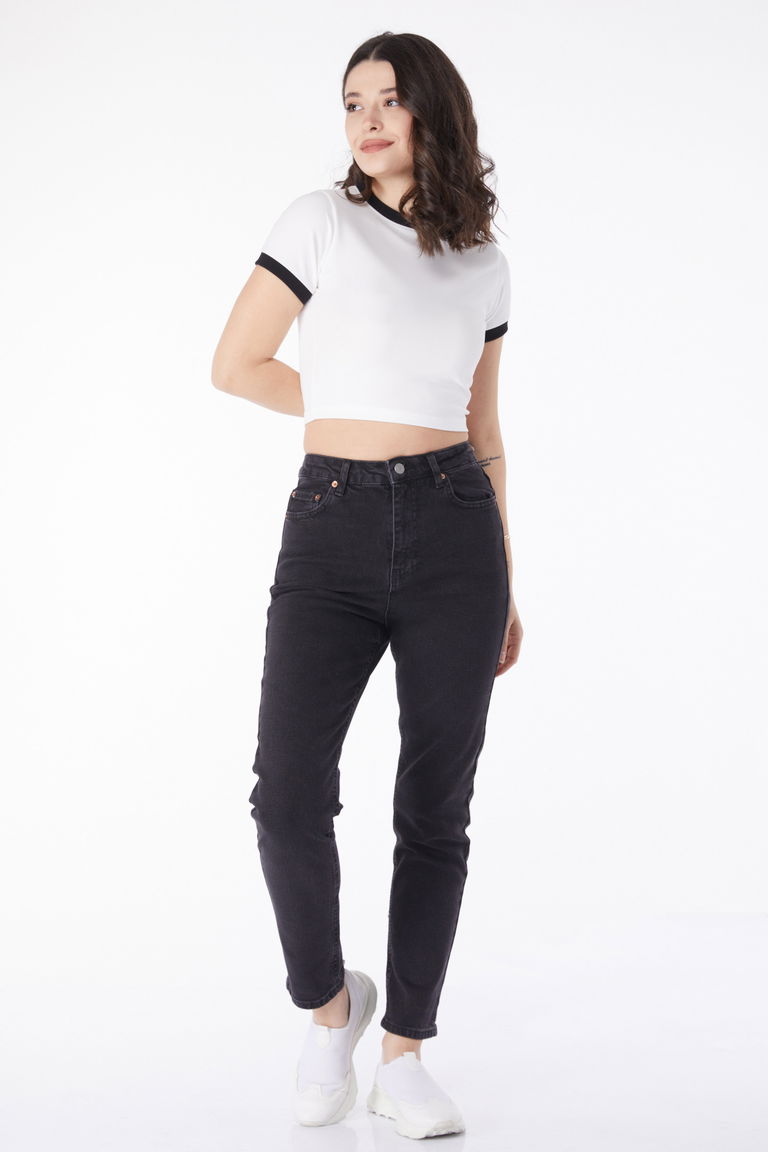 Kot Pantolon Siyah - 50003 - TOFİSA