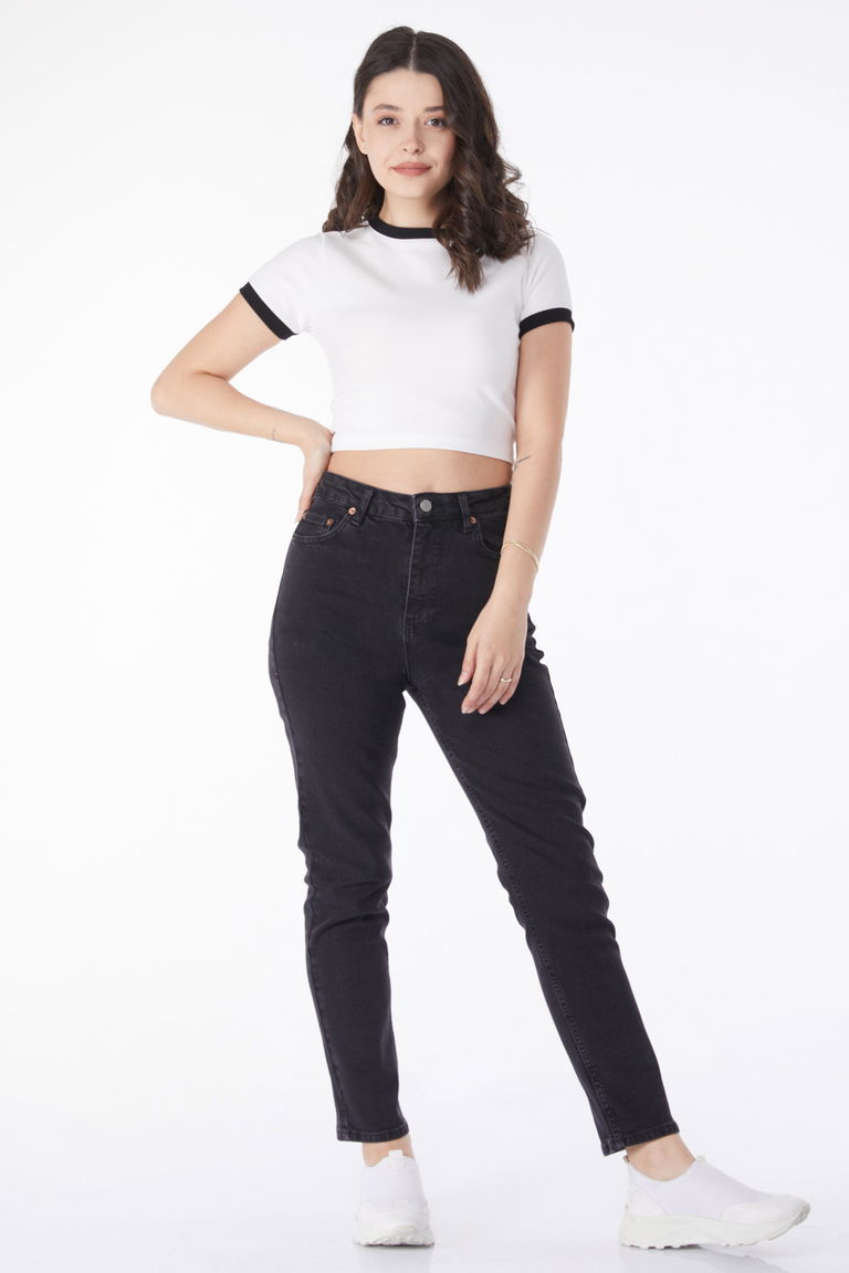 Kot Pantolon Siyah - 50003 - TOFİSA