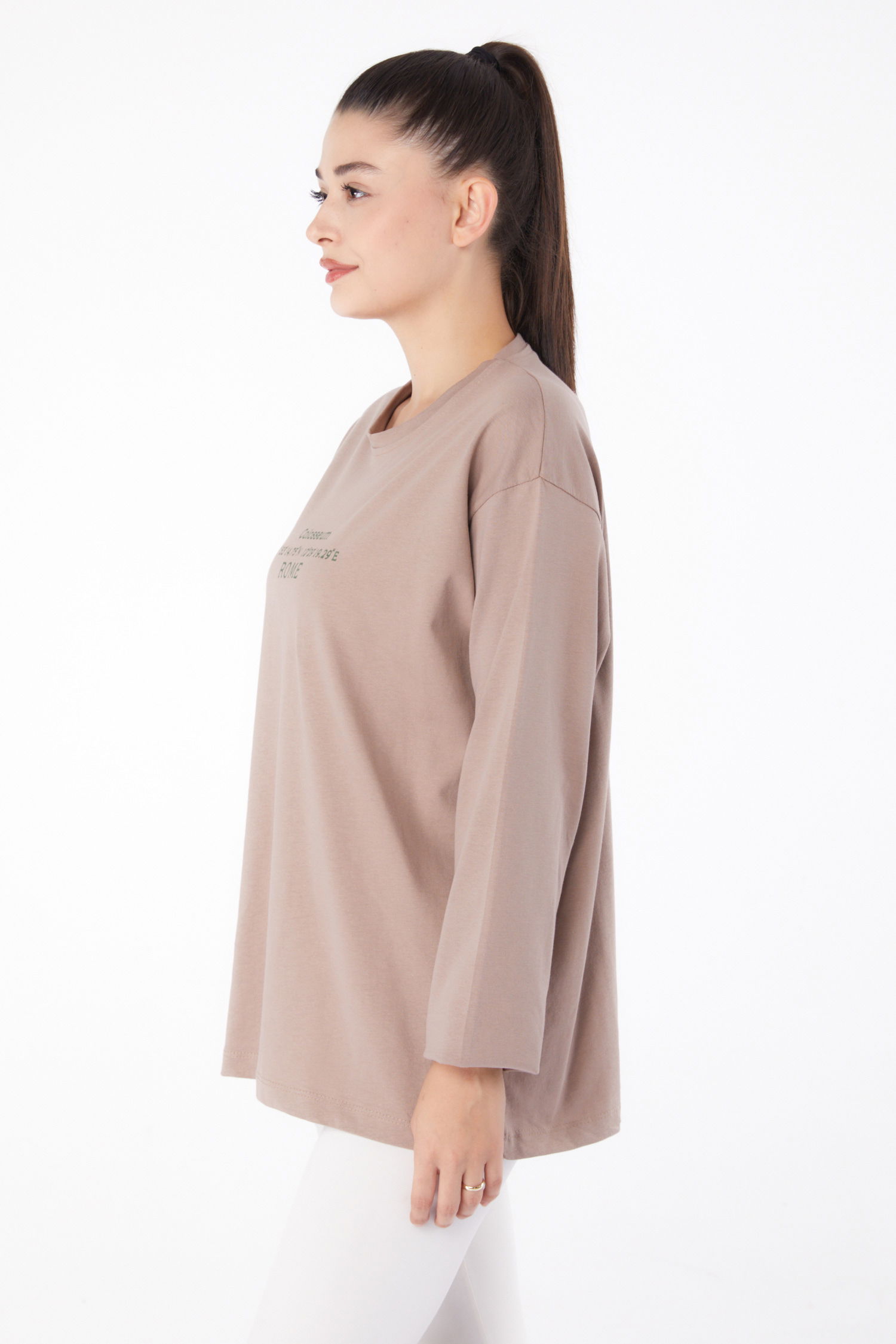 Baskılı Sweat Vizon - 26264 - 4