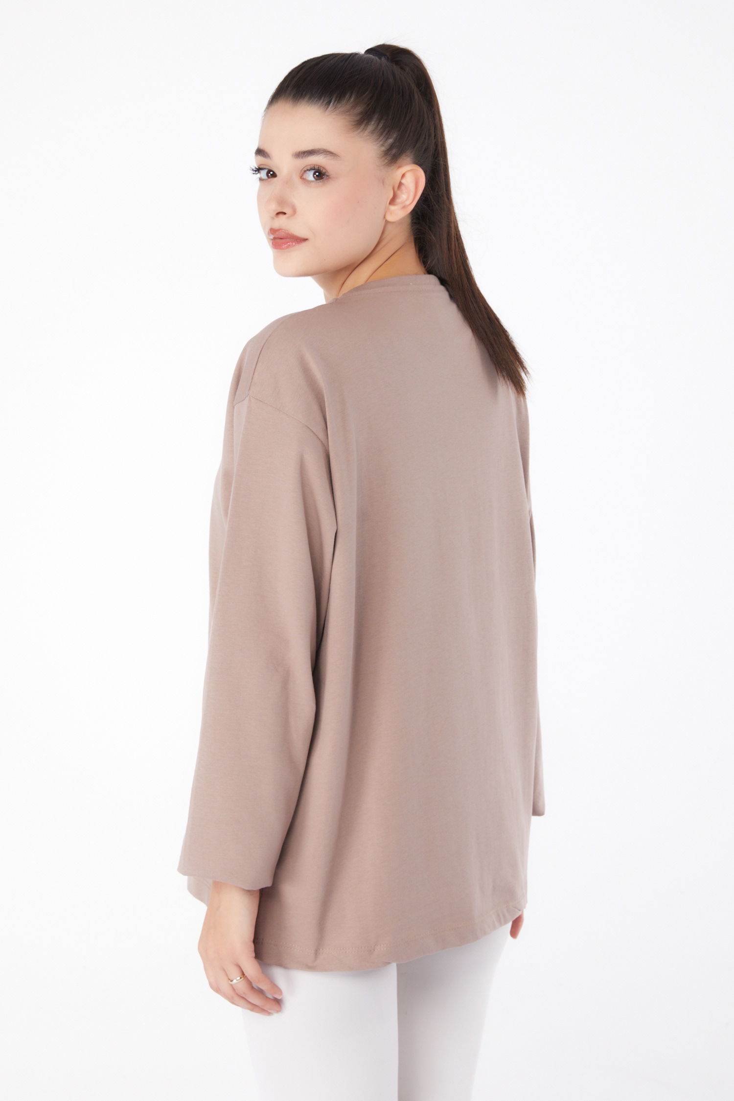 Baskılı Sweat Vizon - 26264 - 5