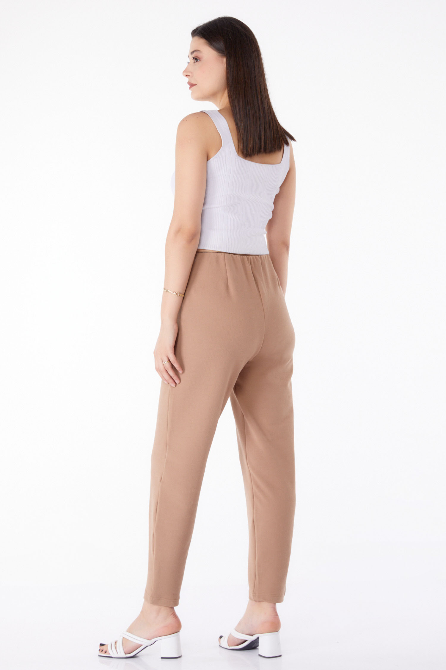 Spor Pantolon Vizon - 25312 - 4