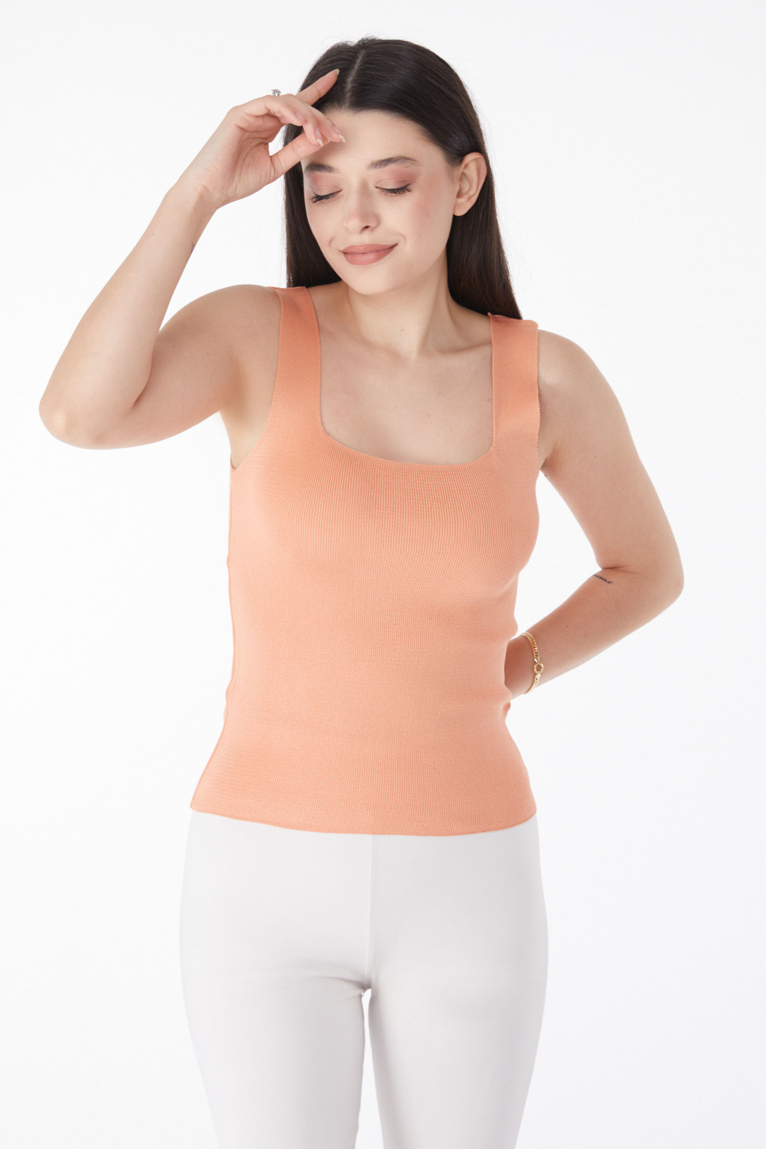 Yazlık Triko Crop Yavruagzi - 25220 - 1