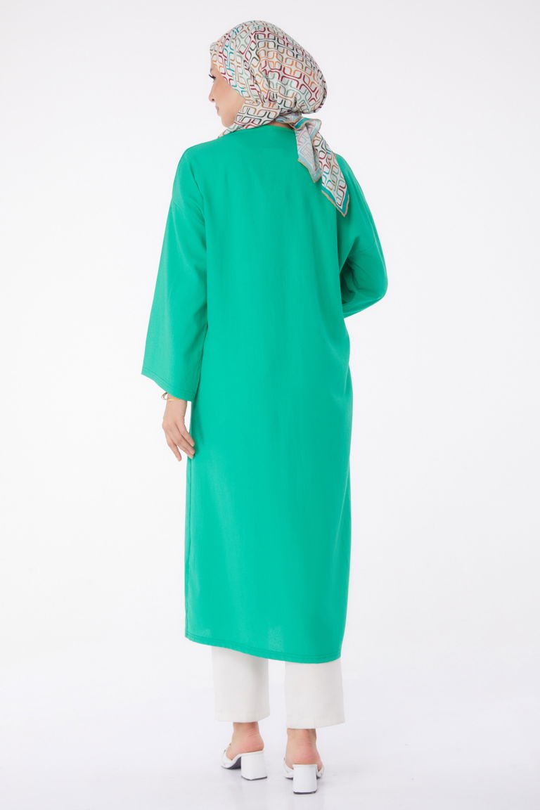 Hırka Yeşil - 13236 - TOFİSA