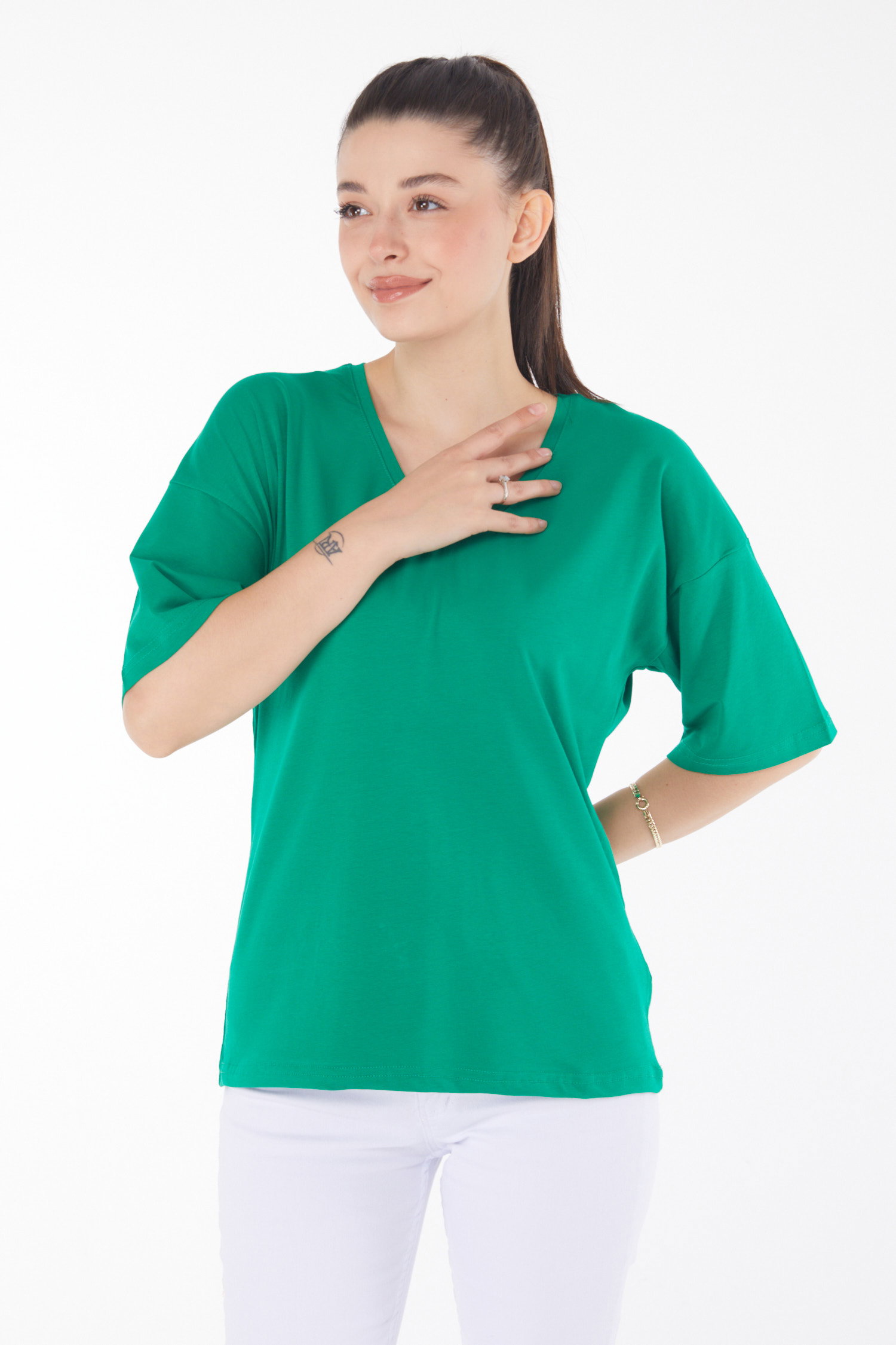 T-Shirt Zümrüt - 25848 - 1