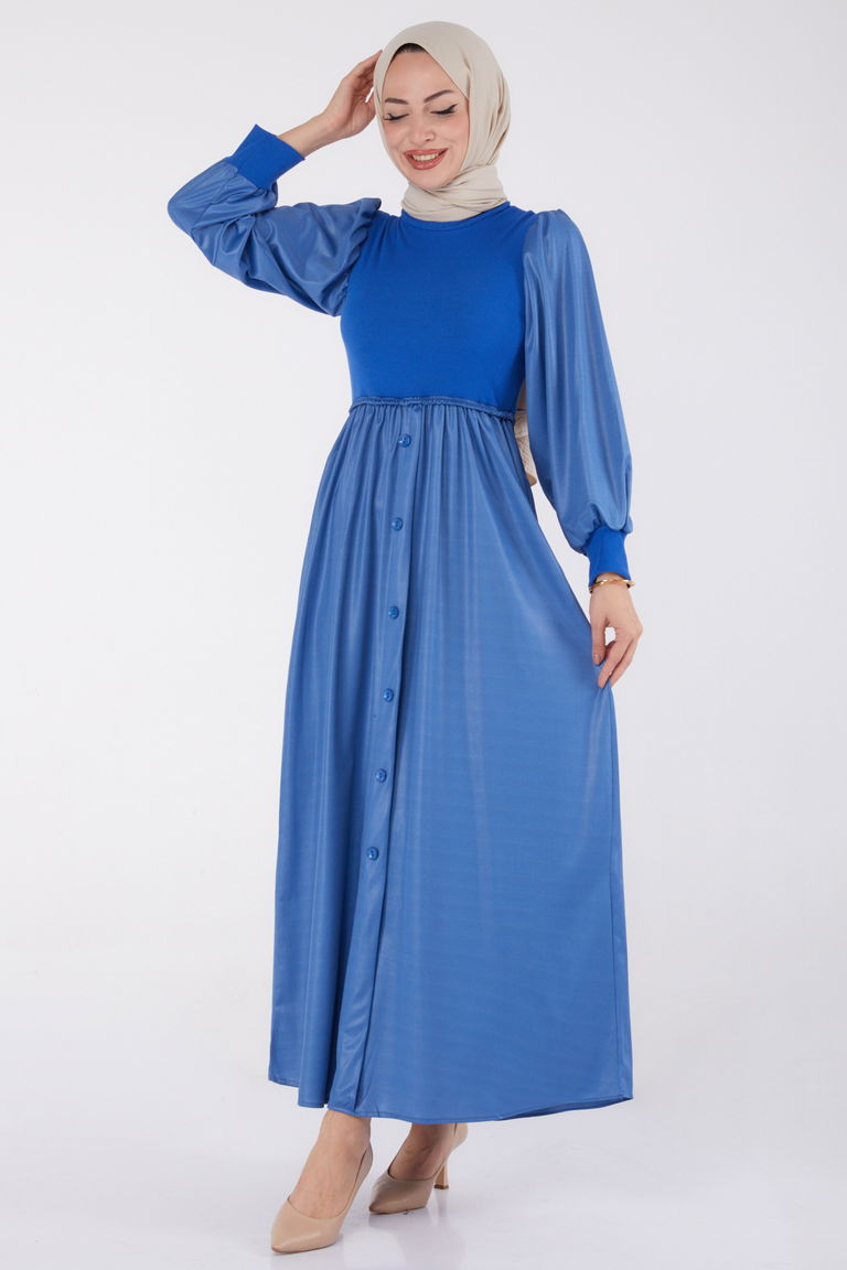Elbise Indigo - 13336 - TOFİSA